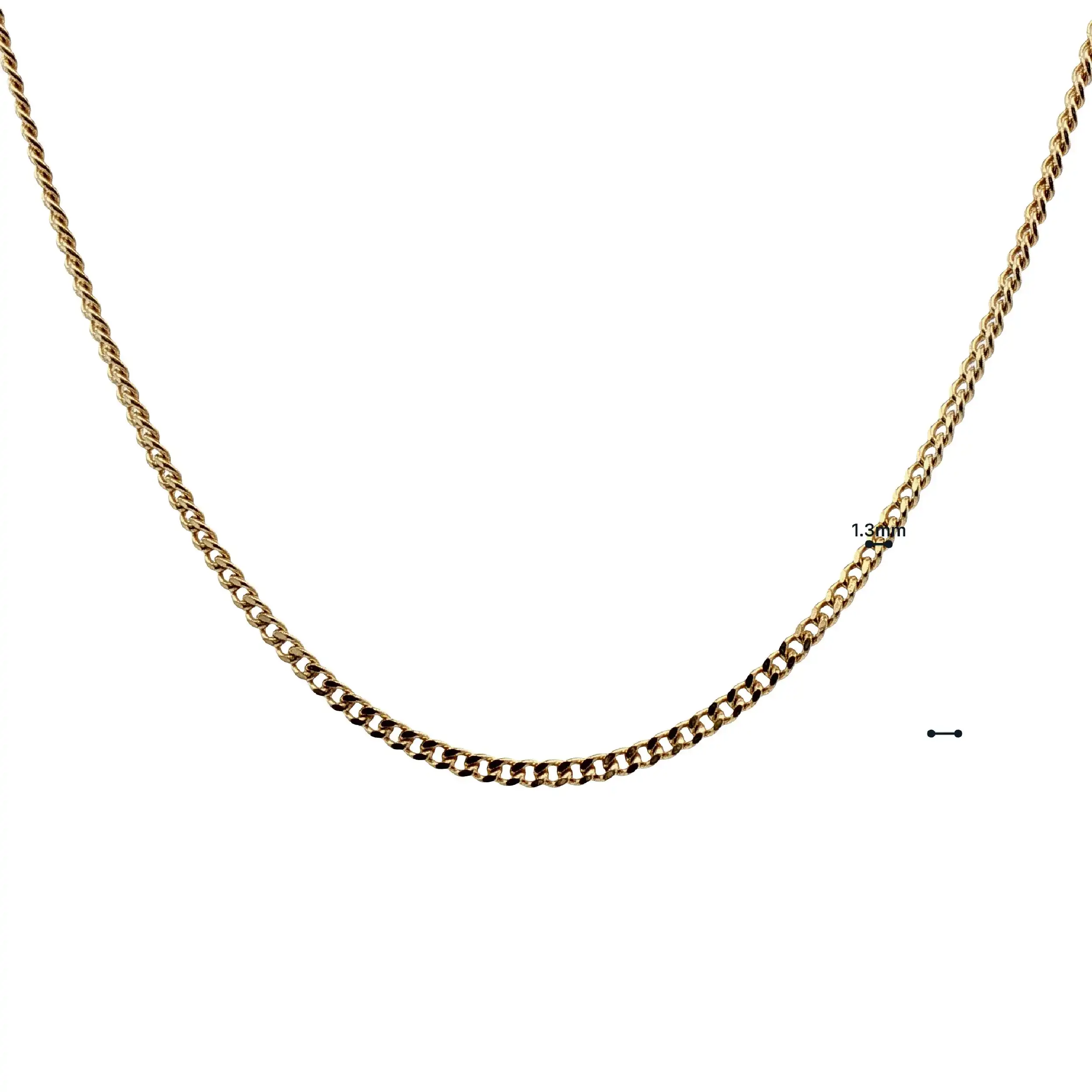 Panzerkette Gelbgold