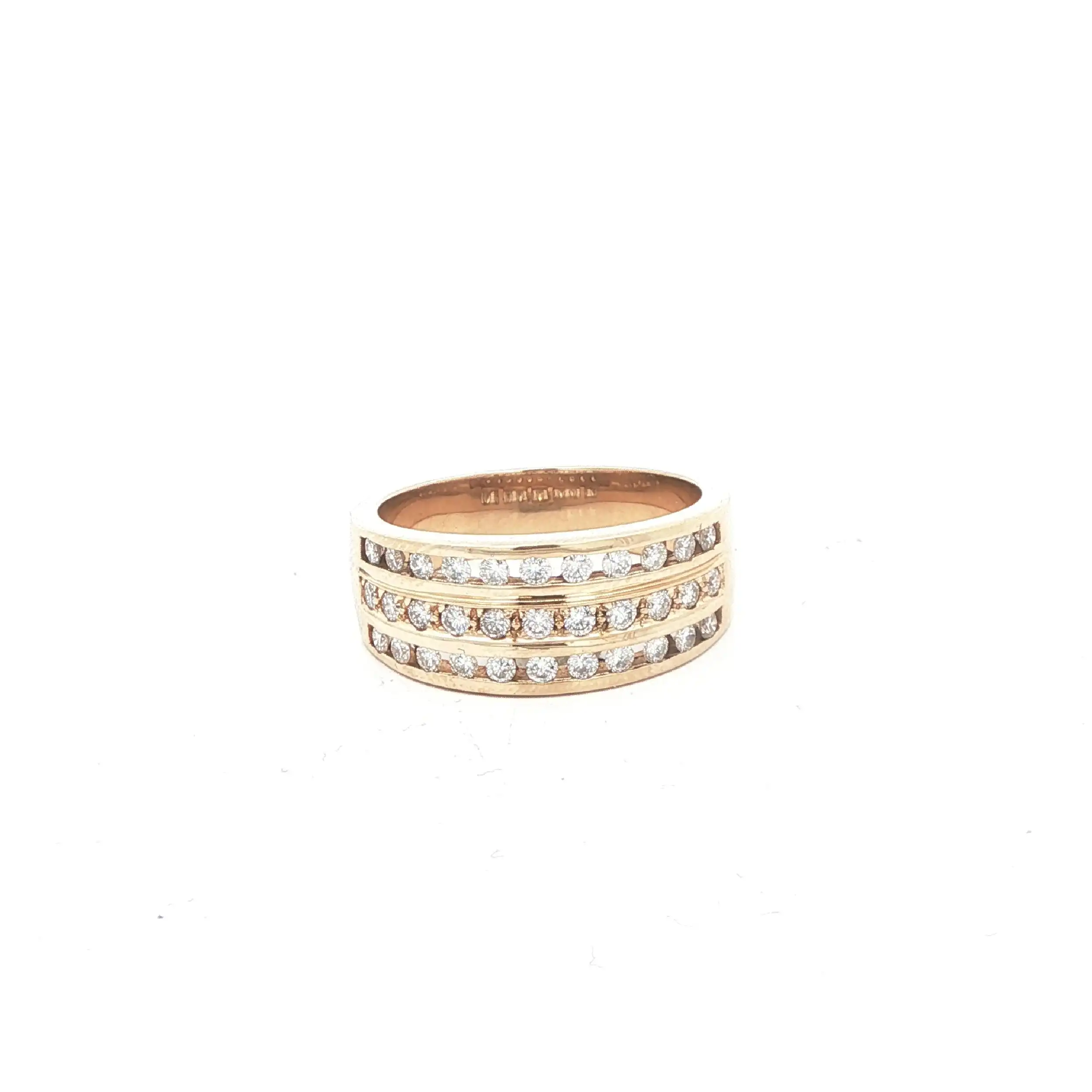 Ring Gelbgold mit Brillanten