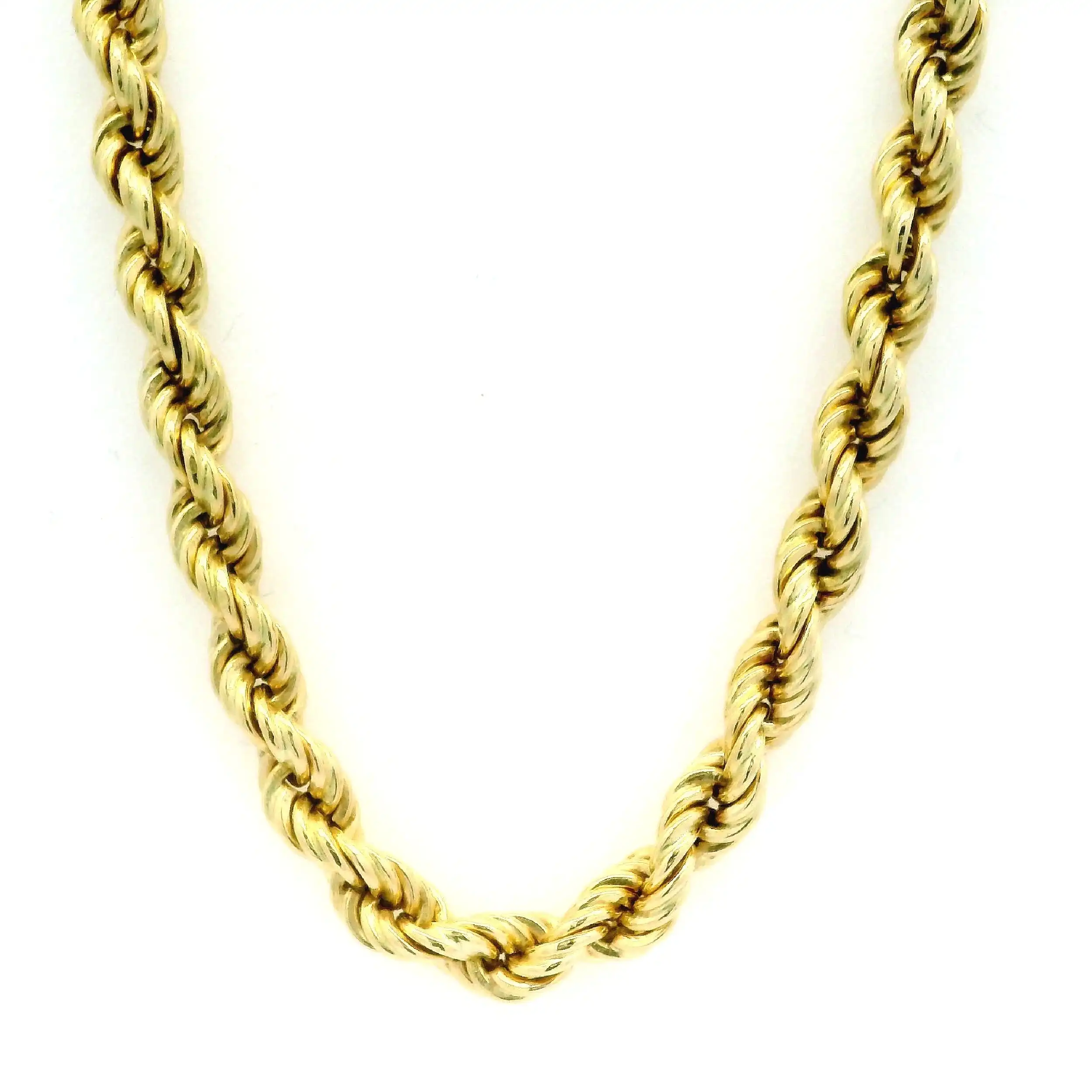 Kordelkette Gelbgold