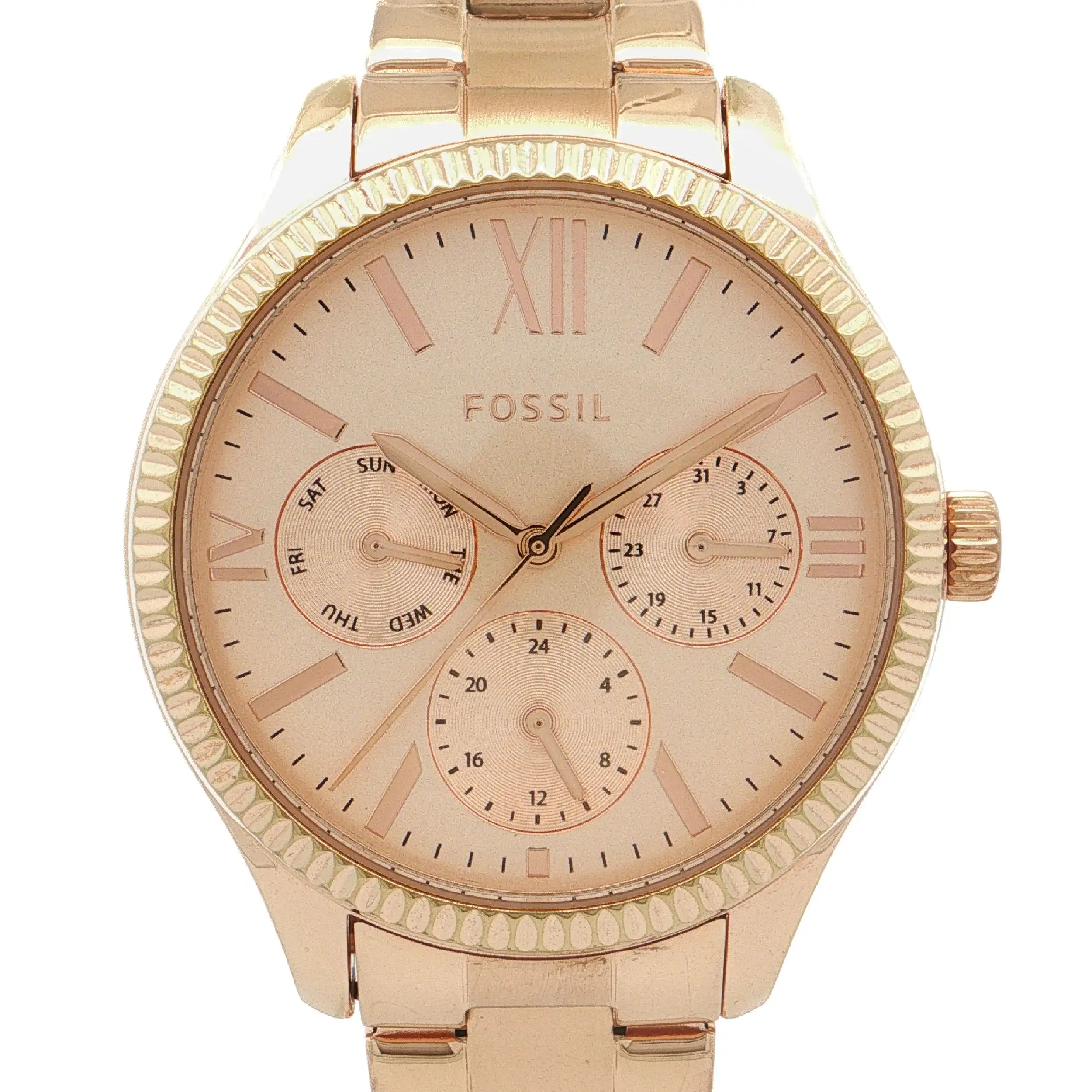 Damenuhr Fossil 36mm vergoldet Ref.BQ3691