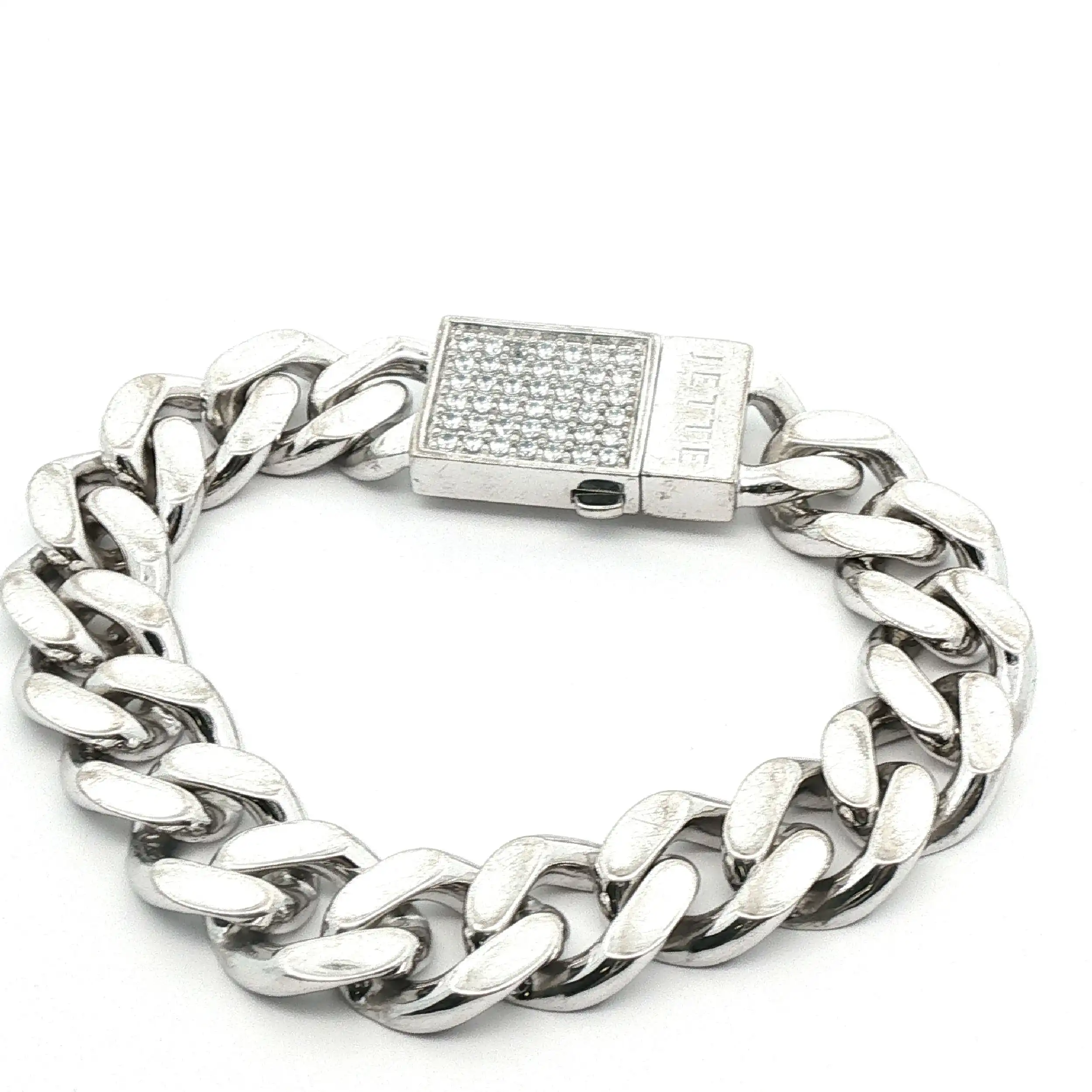 Panzerarmband Silber Jette Joop mit Zirkonia Panzerarmband Silber Jette Joop mit Zirkonia