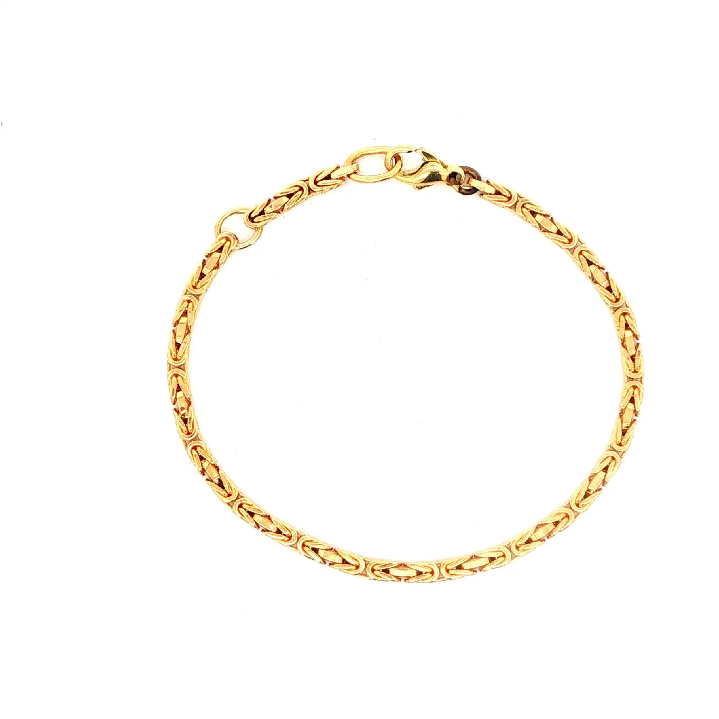 Königsarmband Gelbgold