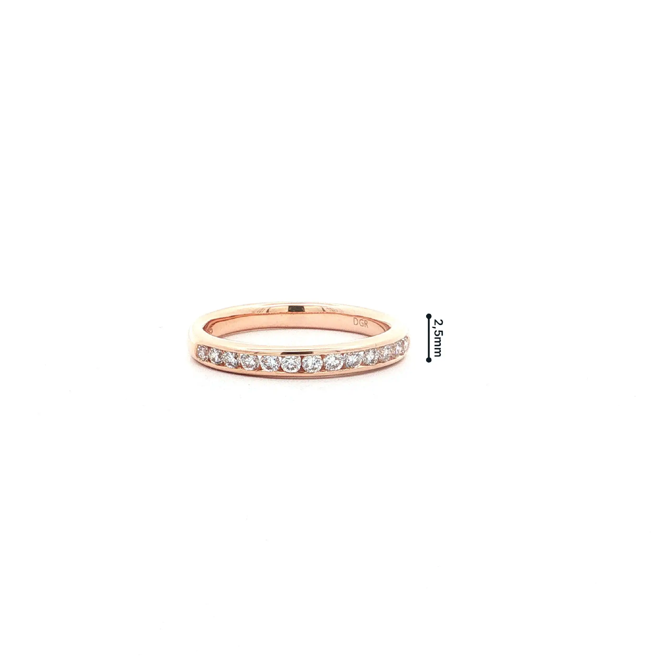 Ring Roségold mit Brillanten 0,34ct. TW/SI Ring Roségold mit Brillanten 0,34ct. TW/SI