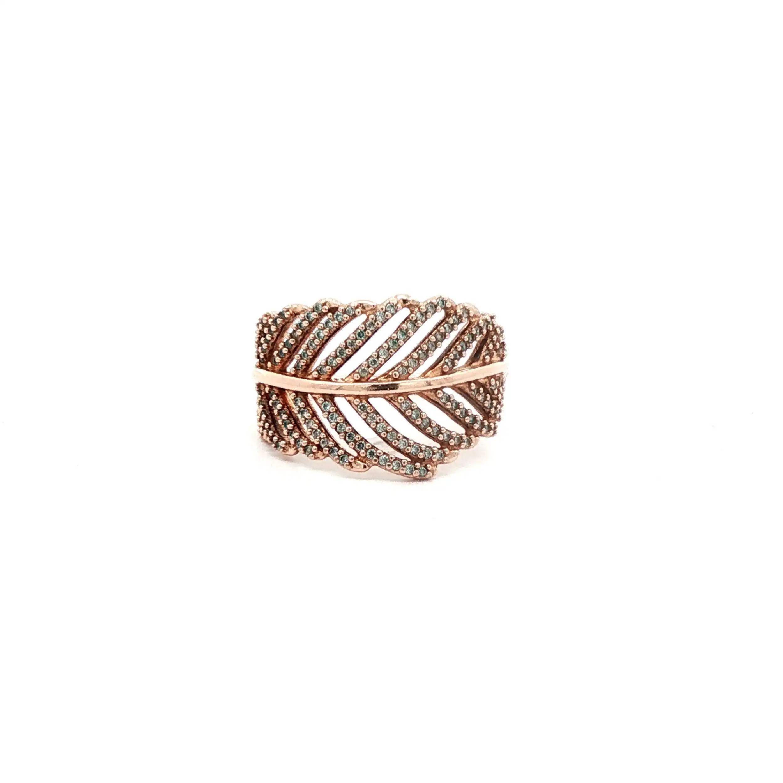 Pandora Metall Rosévergoldet Ring "Anillo" mit Similis Pandora Metall Rosévergoldet Ring "Anillo" mit Similis