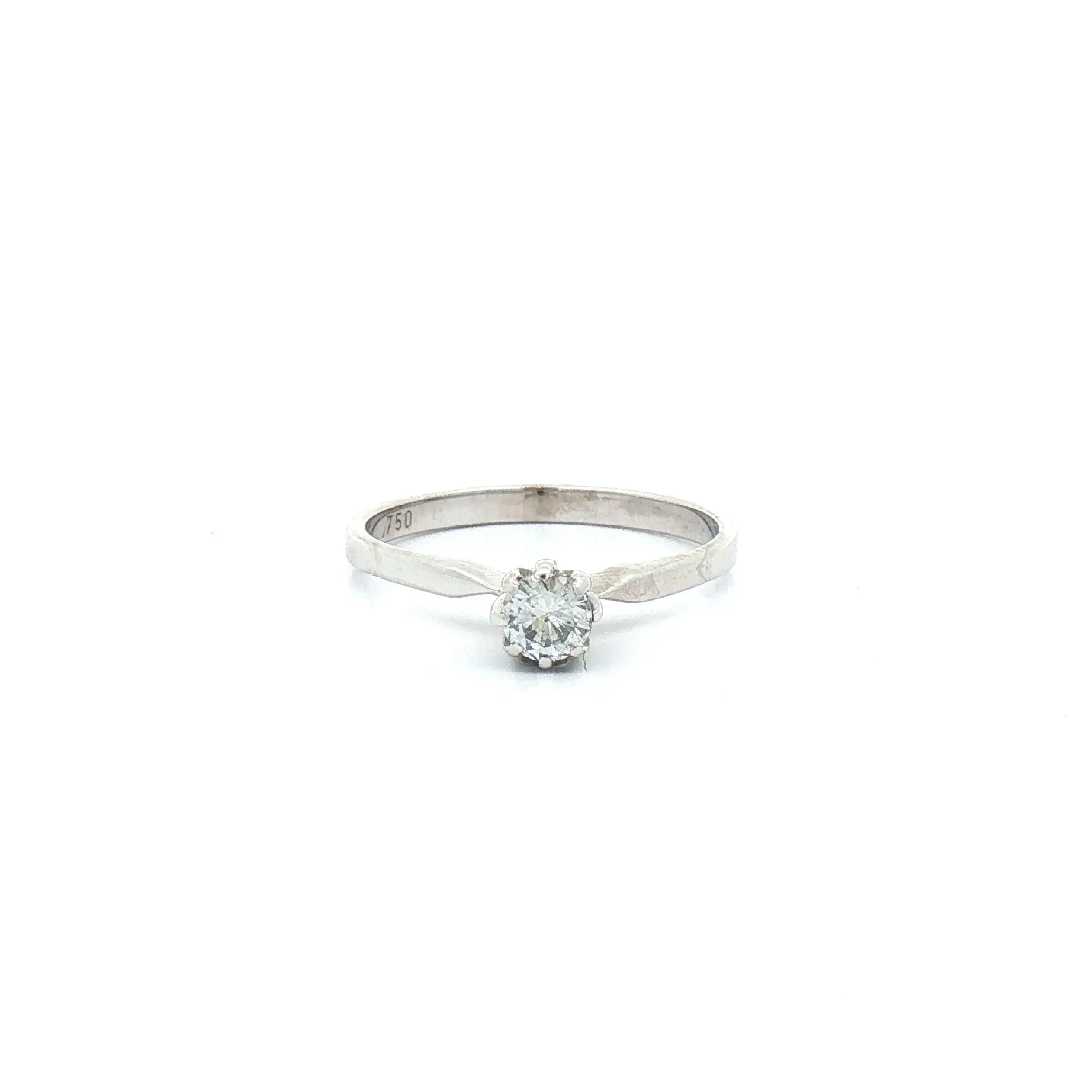 Ring Weißgold mit Brillant