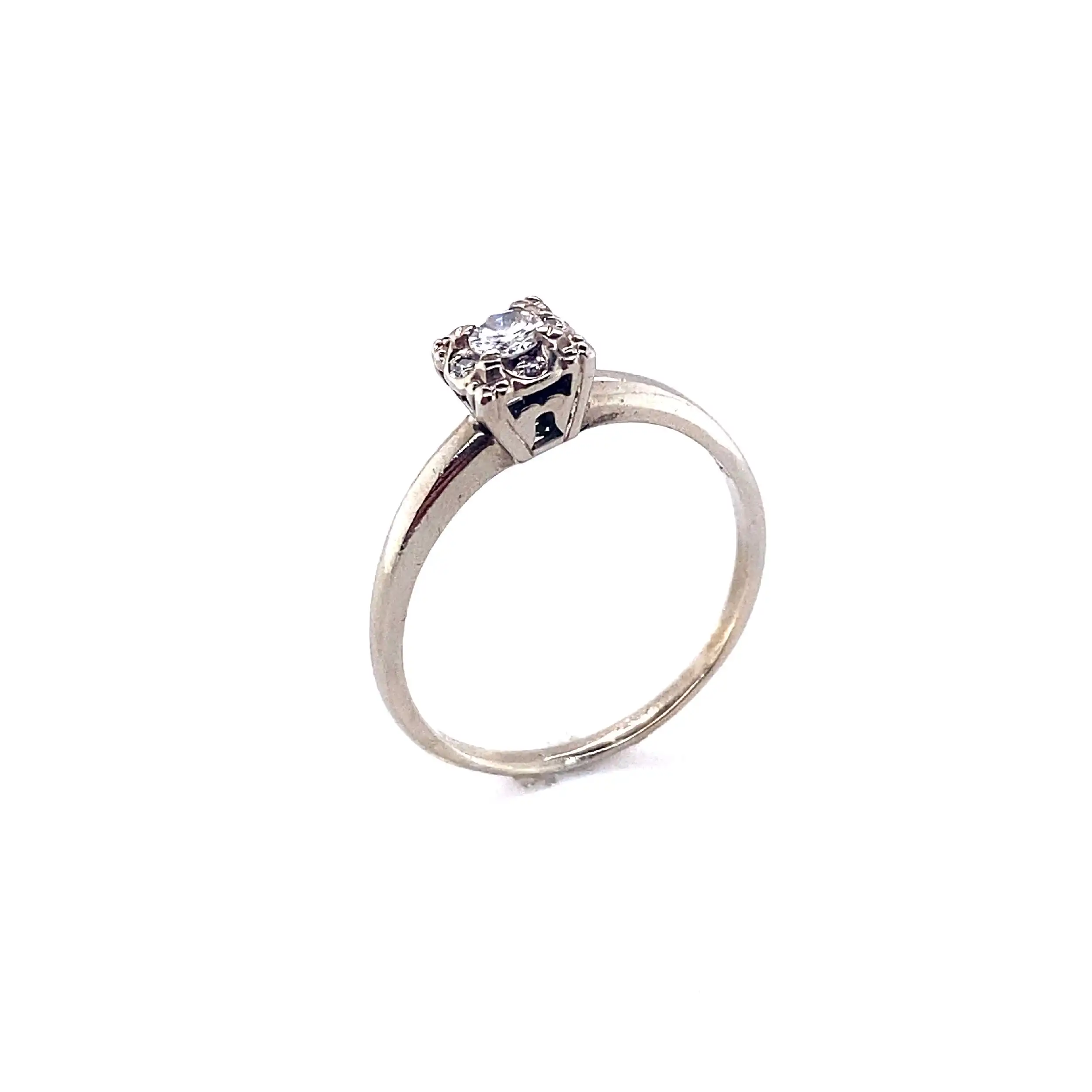 Ring Weißgold mit Brillant