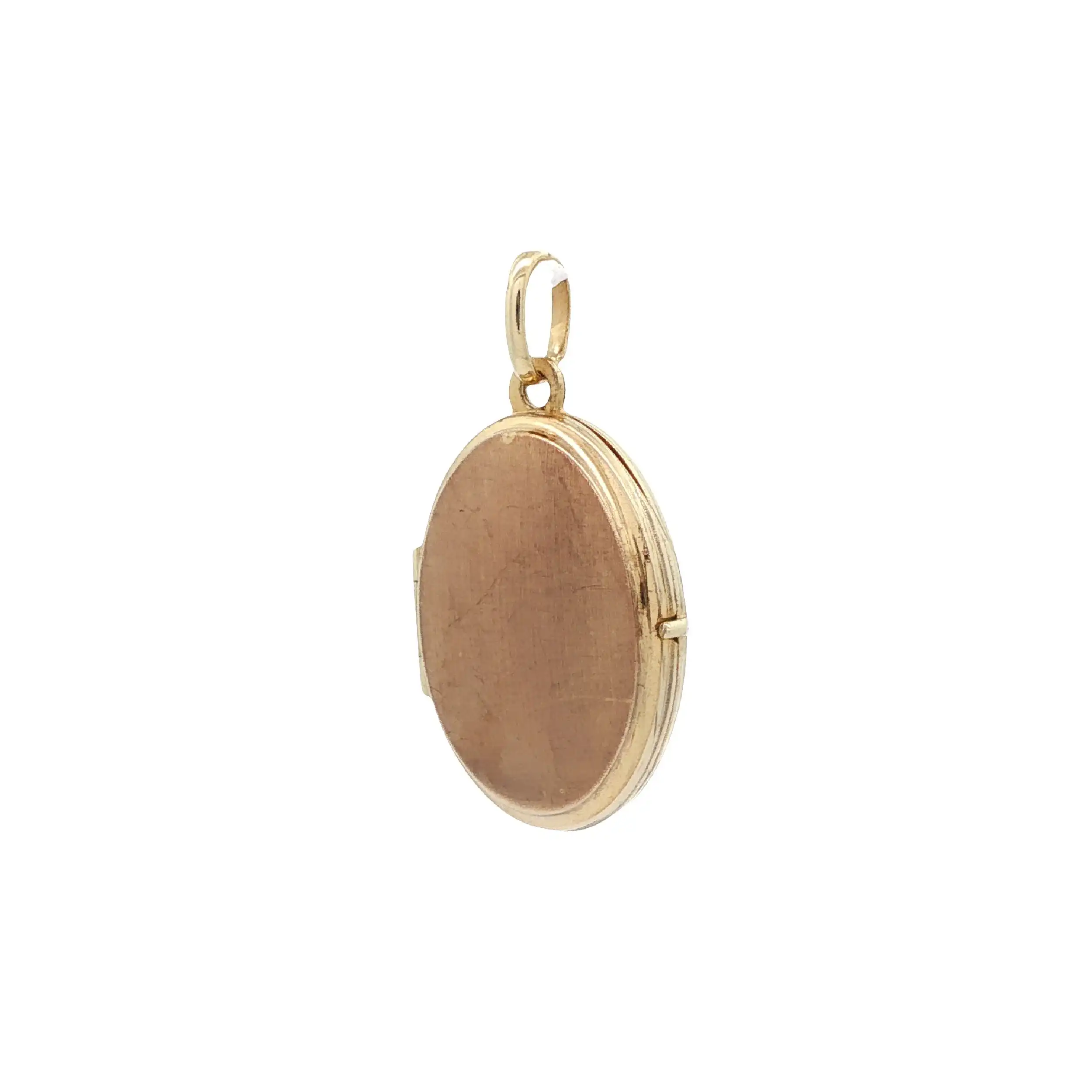 Medaillon Gelbgold Medaillon Gelbgold