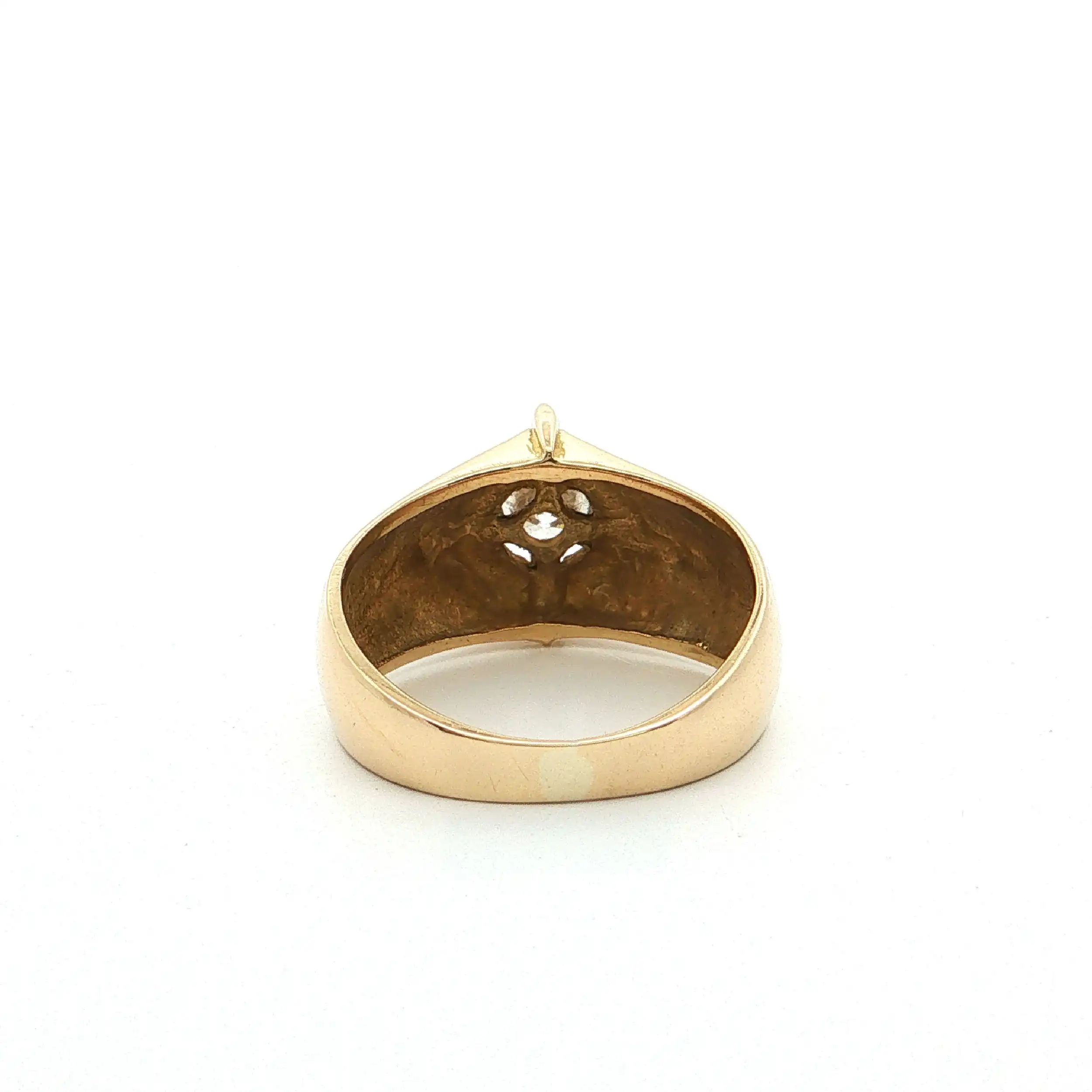 Ring Gelbgold mit Zirkonia