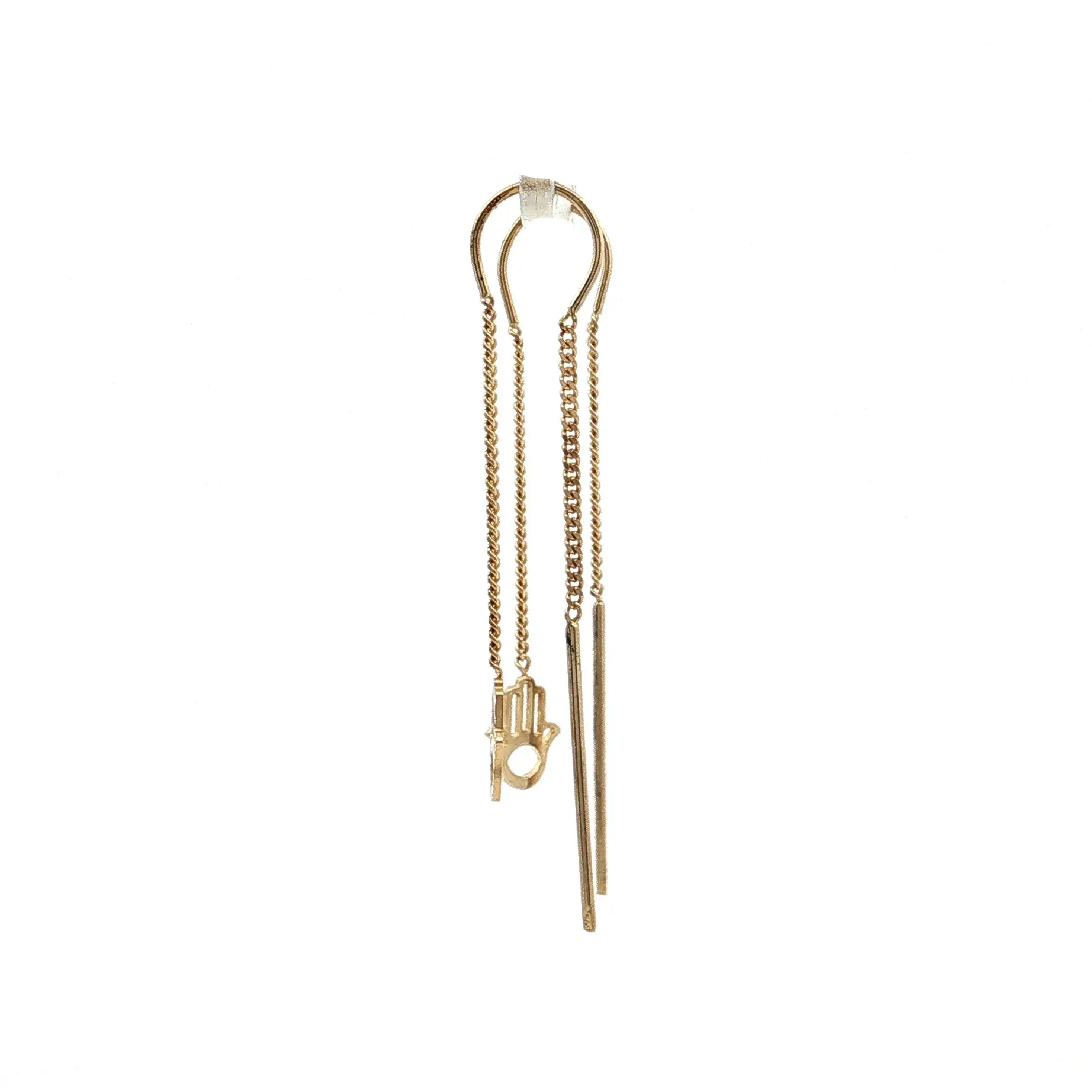 Ohrhänger Gelbgold "Fatimas Hand"