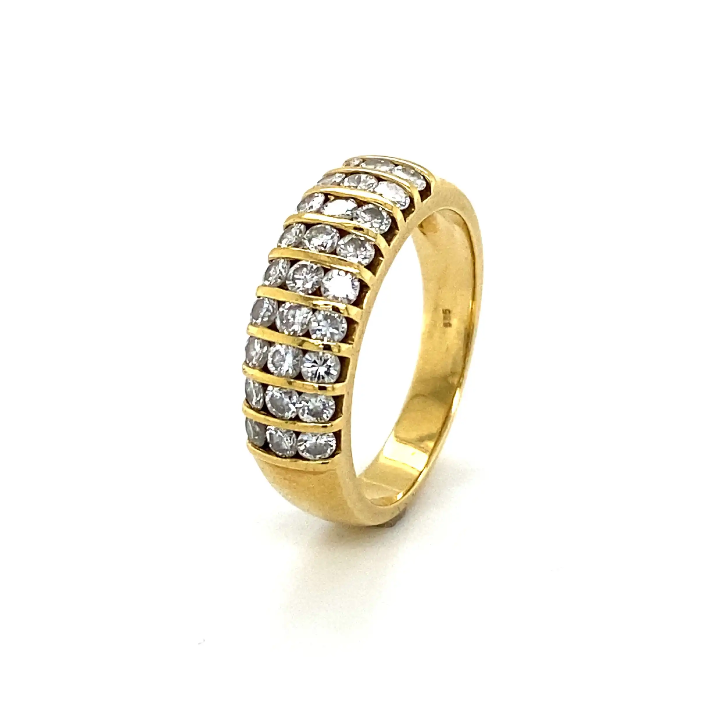 Ring Gelbgold mit Brillanten Ring Gelbgold mit Brillanten