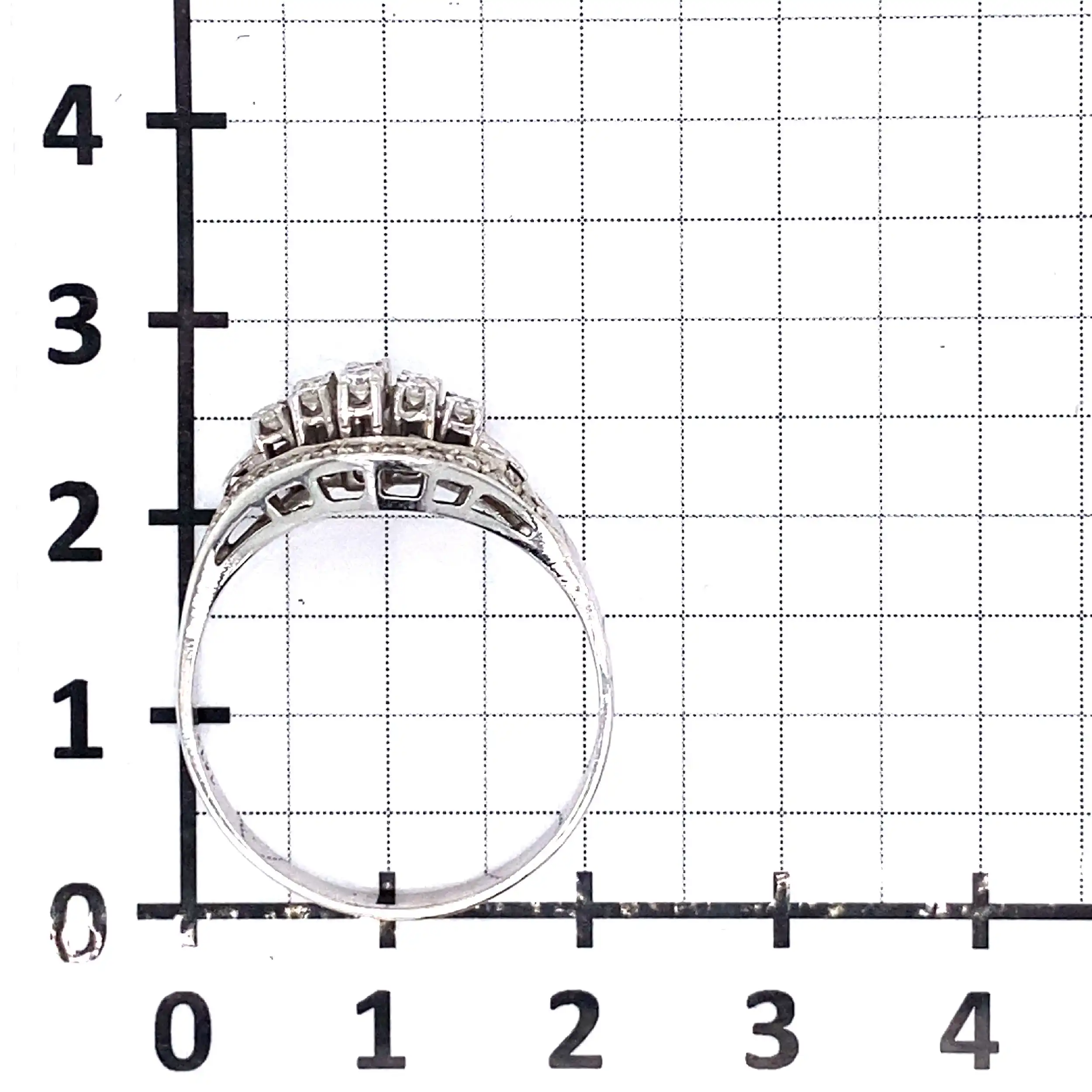 Ring Weißgold mit Brillanten