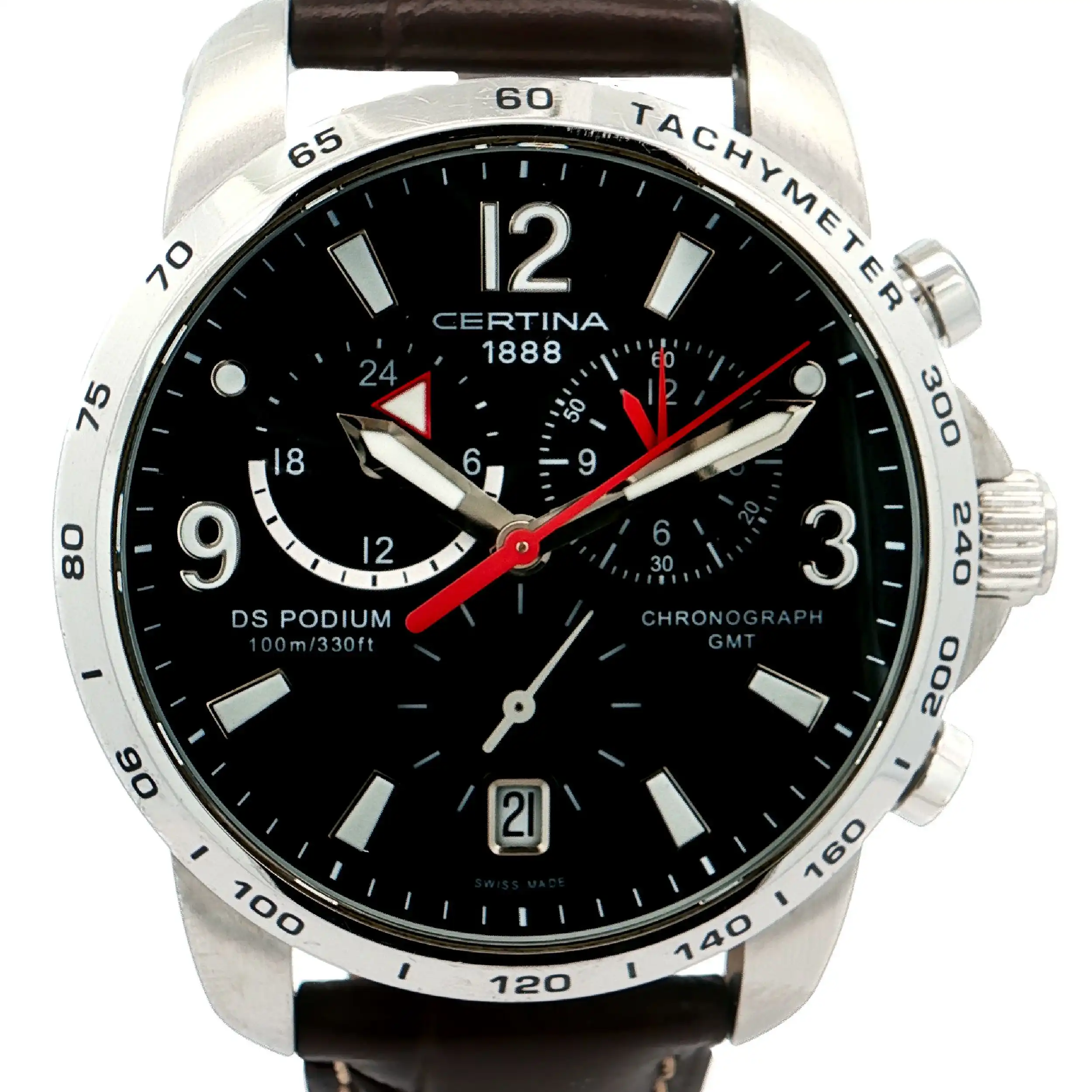 Herrenuhr Certina DS Podium Chronograph Quarz Herrenuhr Certina DS Podium Chronograph Quarz