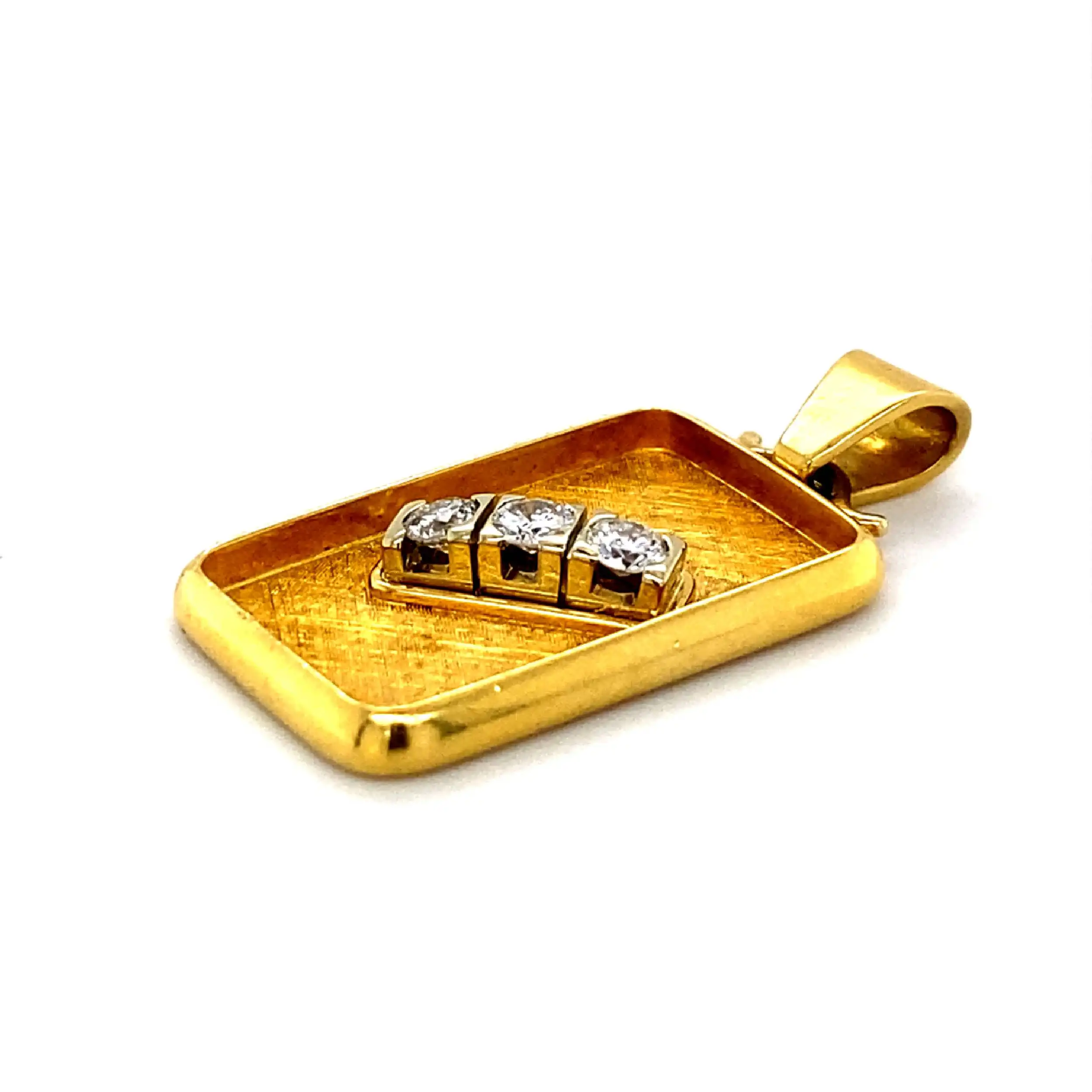 Anhänger Gelbgold mit Brillanten Anhänger Gelbgold mit Brillanten