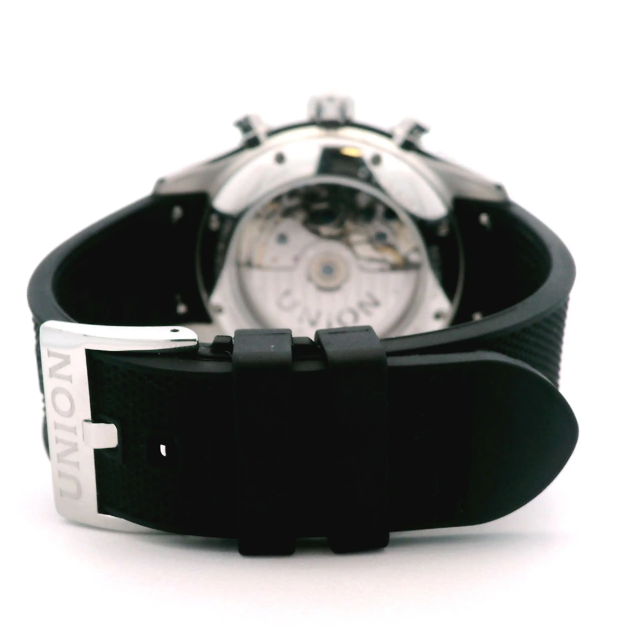 Herrenuhr Union Glashütte/SA. mit Kautschukband im Fullset