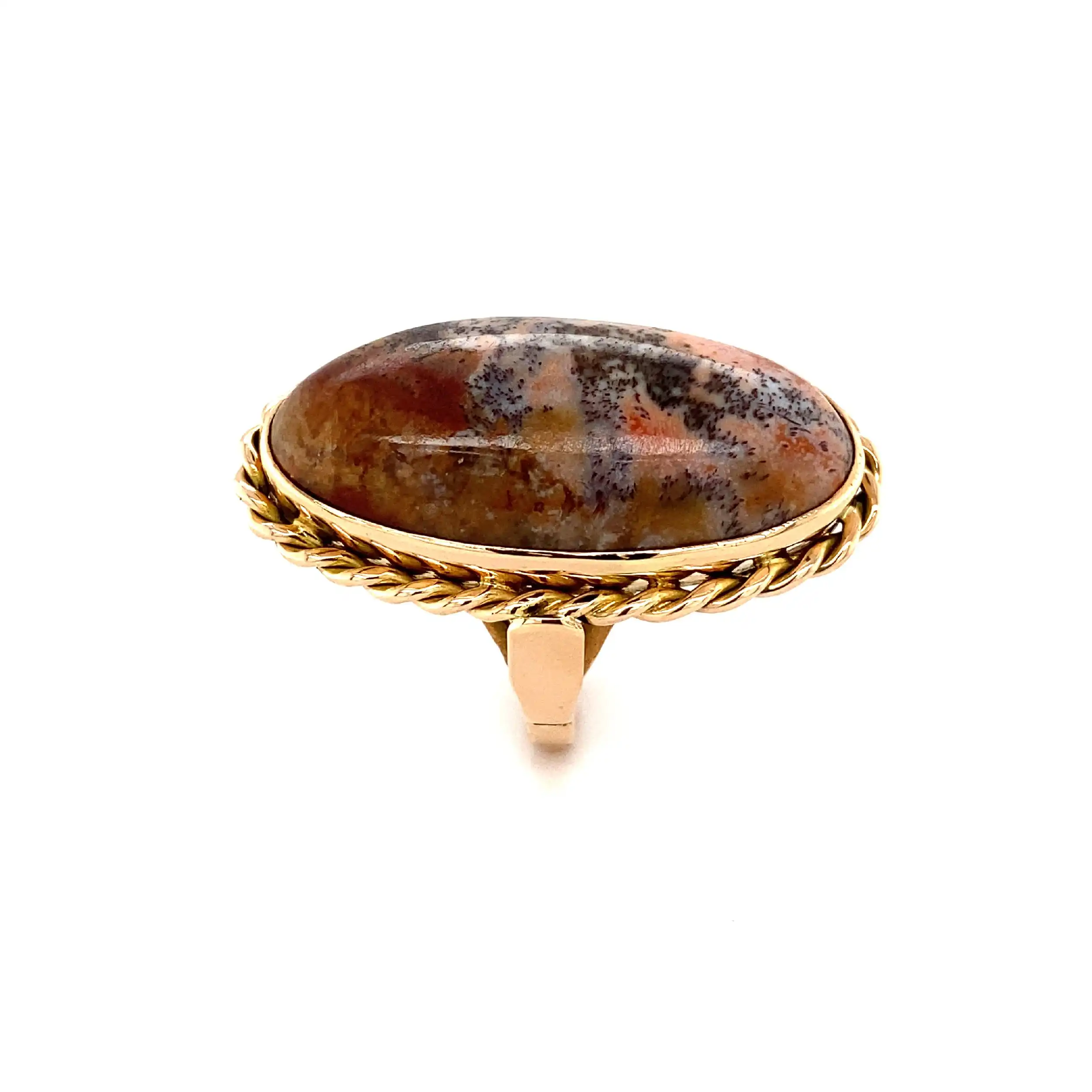 Ring Roségold mit Granitstein Ring Roségold mit Granitstein