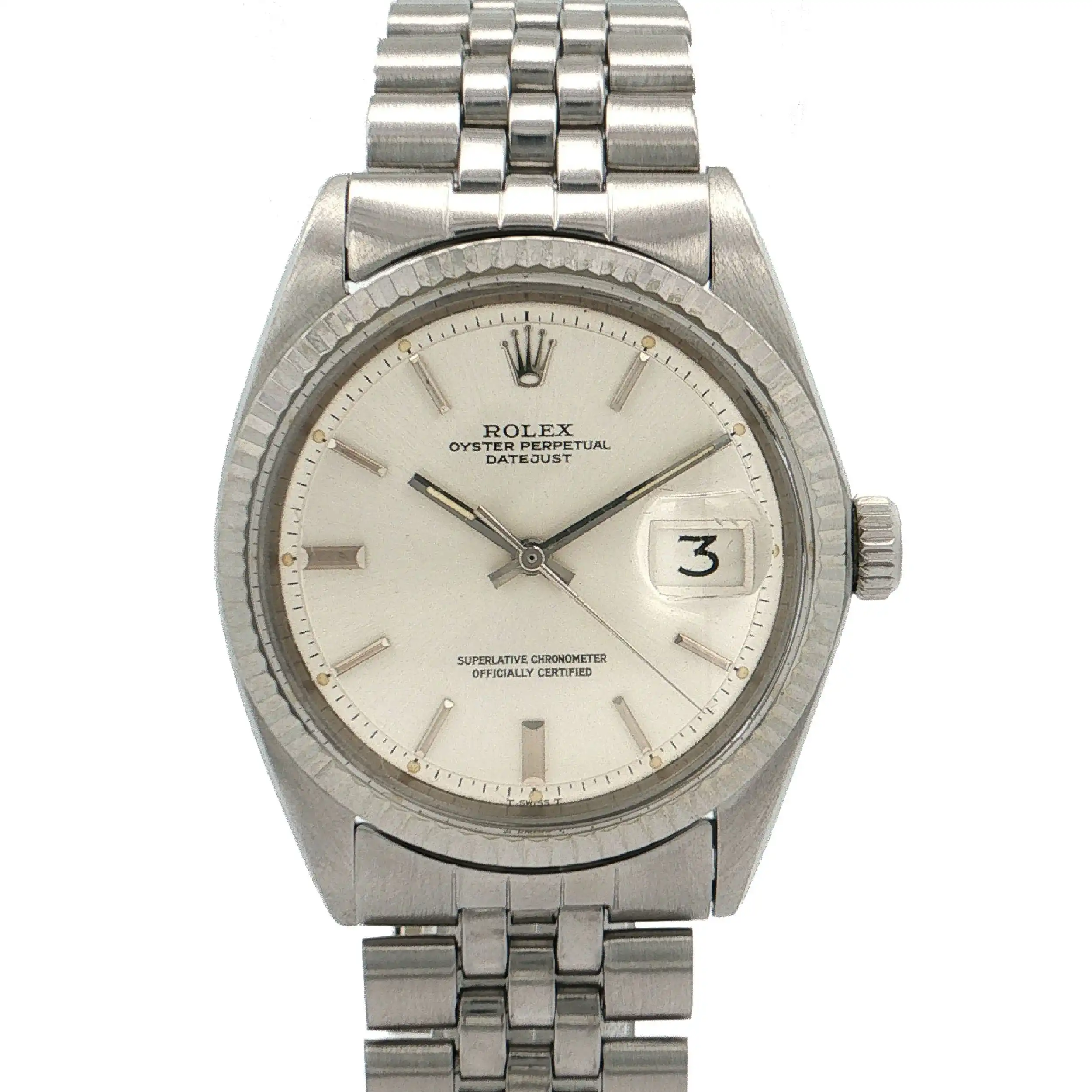 Herrenuhr Rolex Datejust 36 Ref: 1601 mit Papiere und Kaufbeleg von 1970
