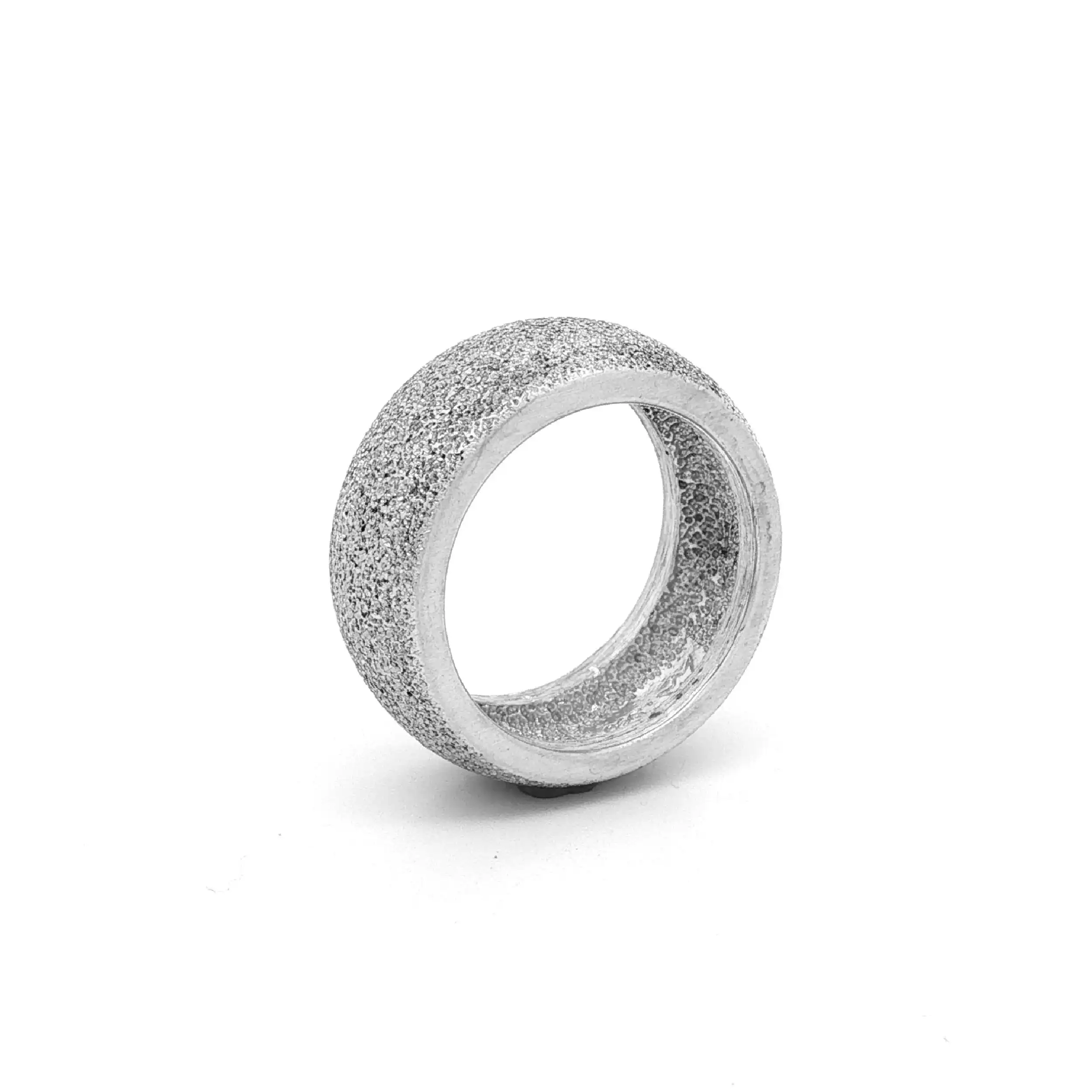 Ring Silber gehämmert Ring Silber gehämmert