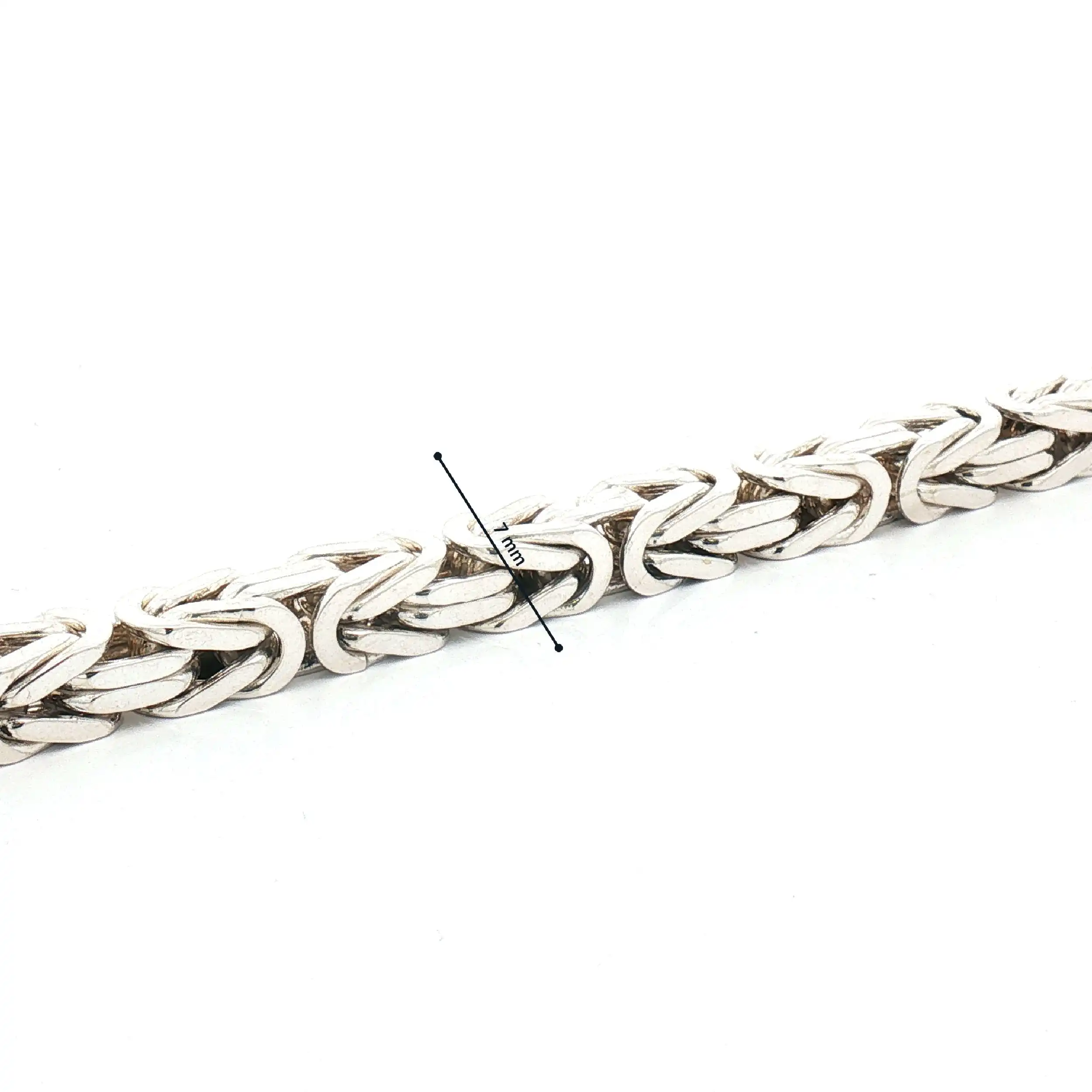 Königsarmband Silber