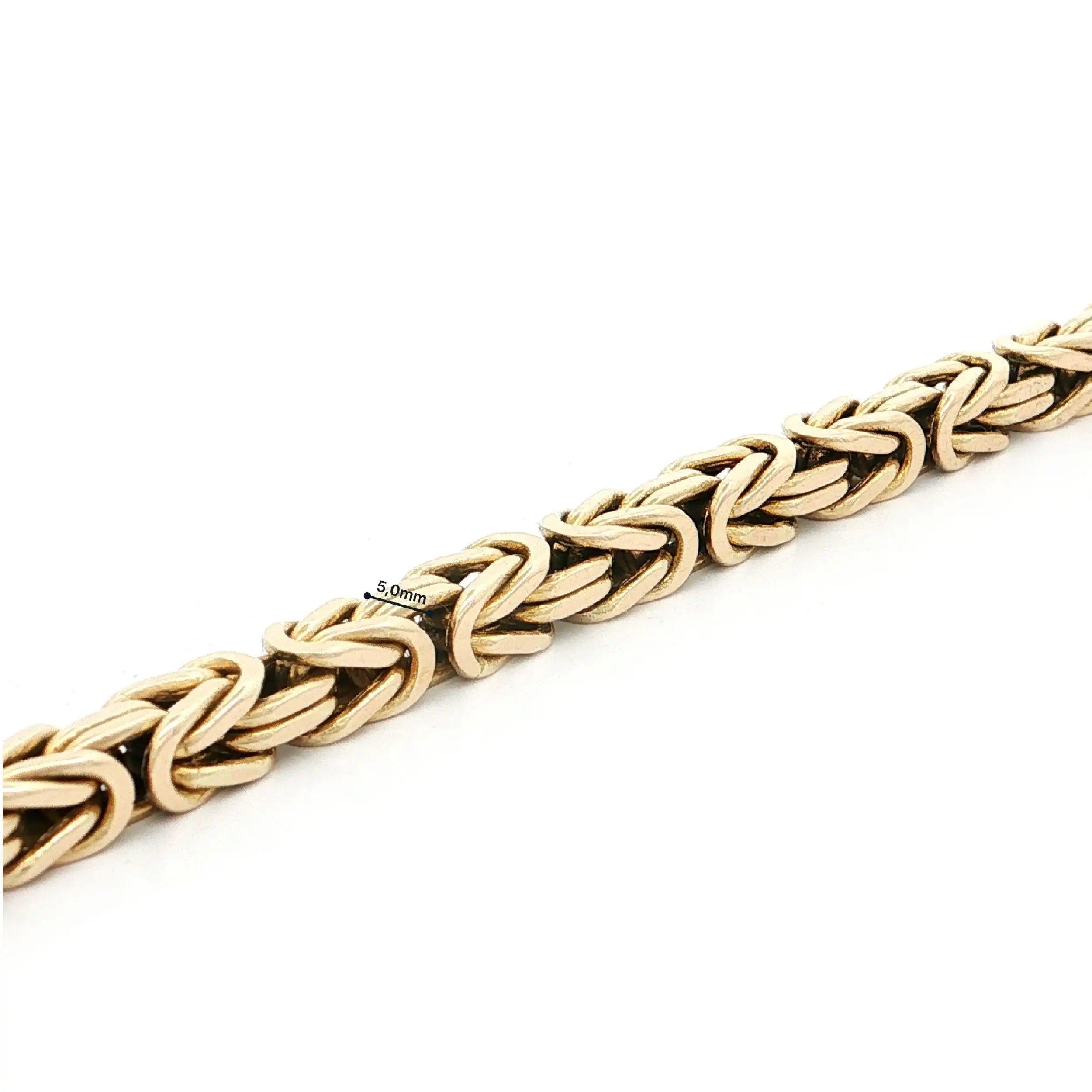 Königsarmband Gelbgold