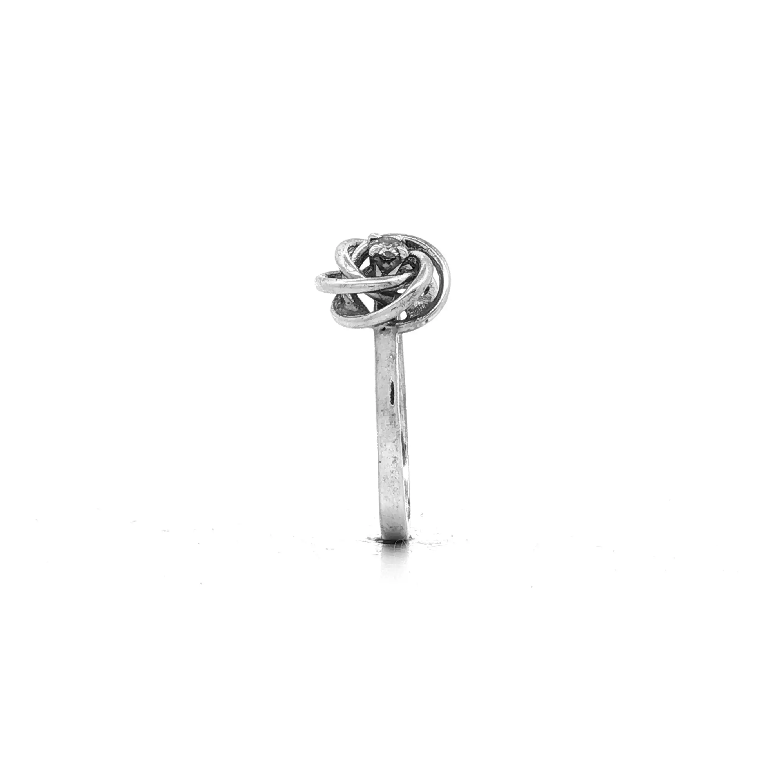 Ring Weißgold mit Solitär Brillant