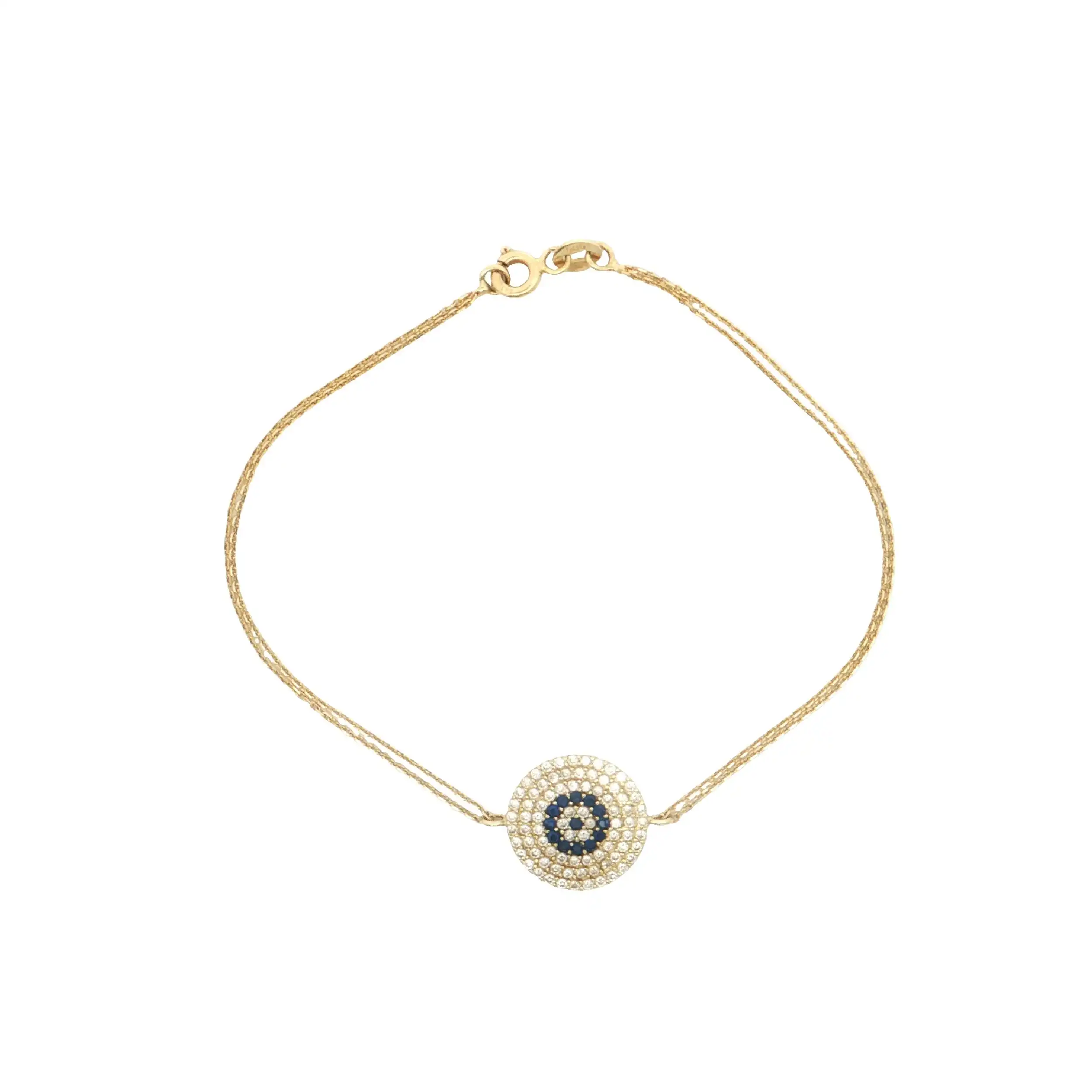 Armband Gelbgold mit Zirkonia Armband Gelbgold mit Zirkonia
