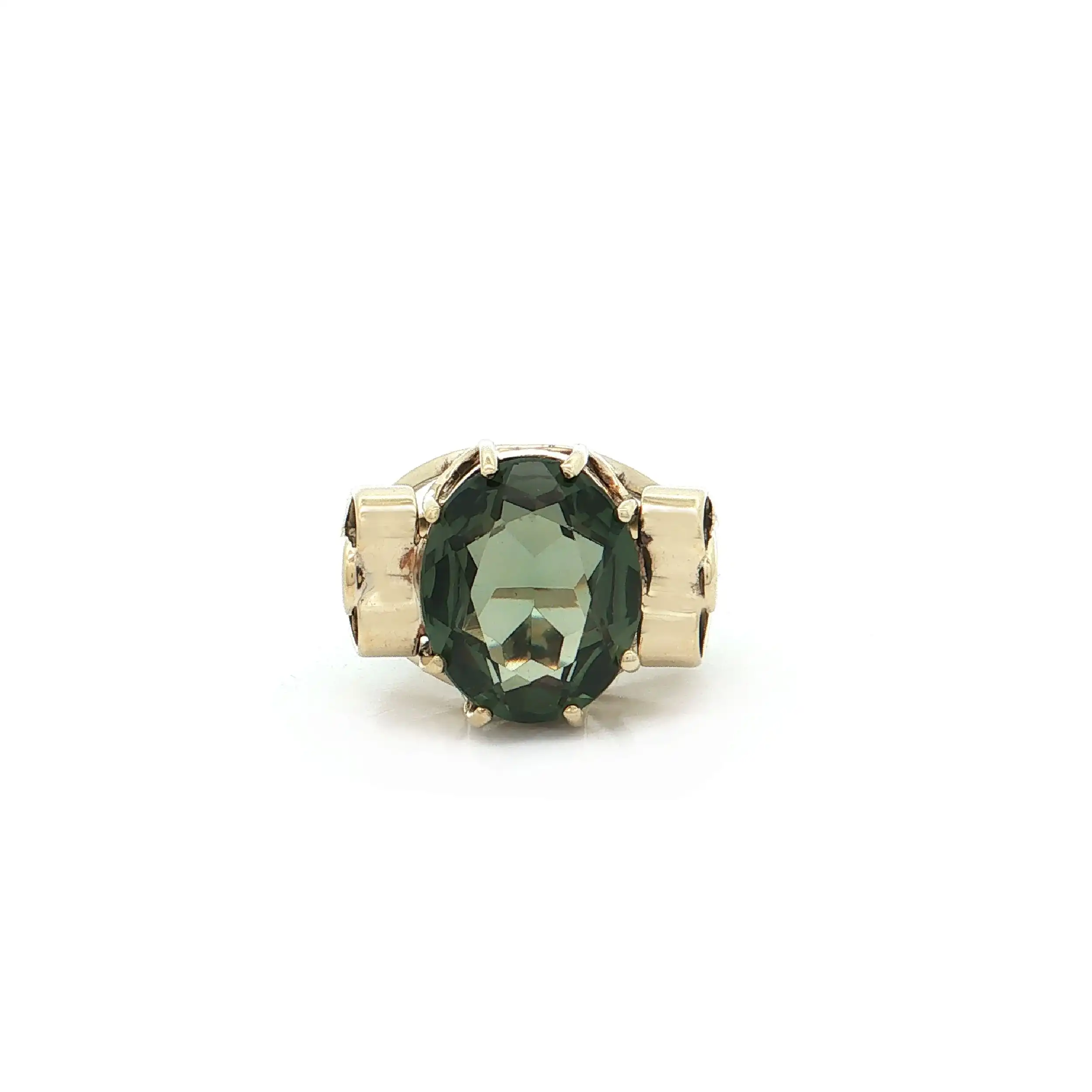 Ring Gelbgold mit Spinell