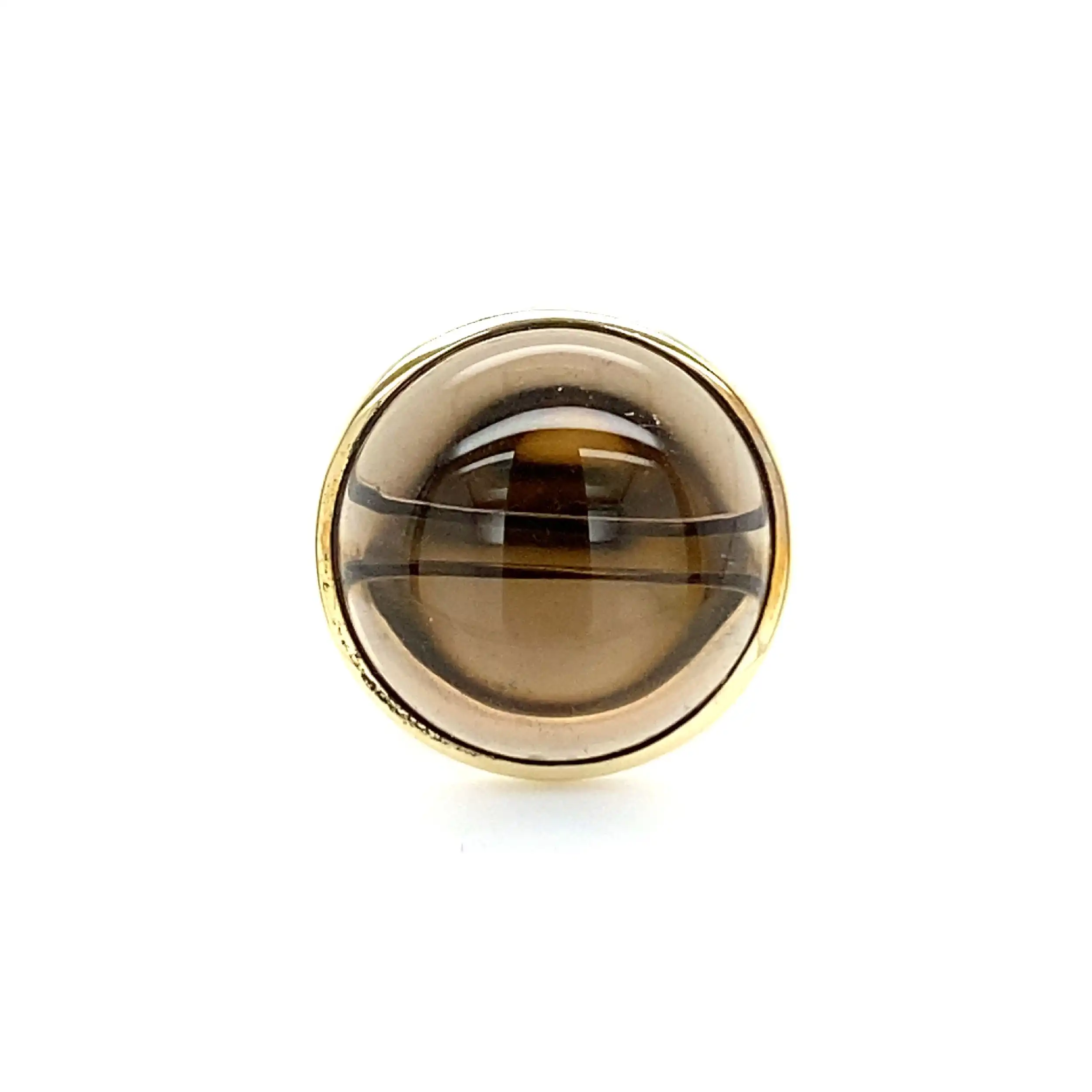 Ring Gelbgold mit Quarz Ring Gelbgold mit Quarz