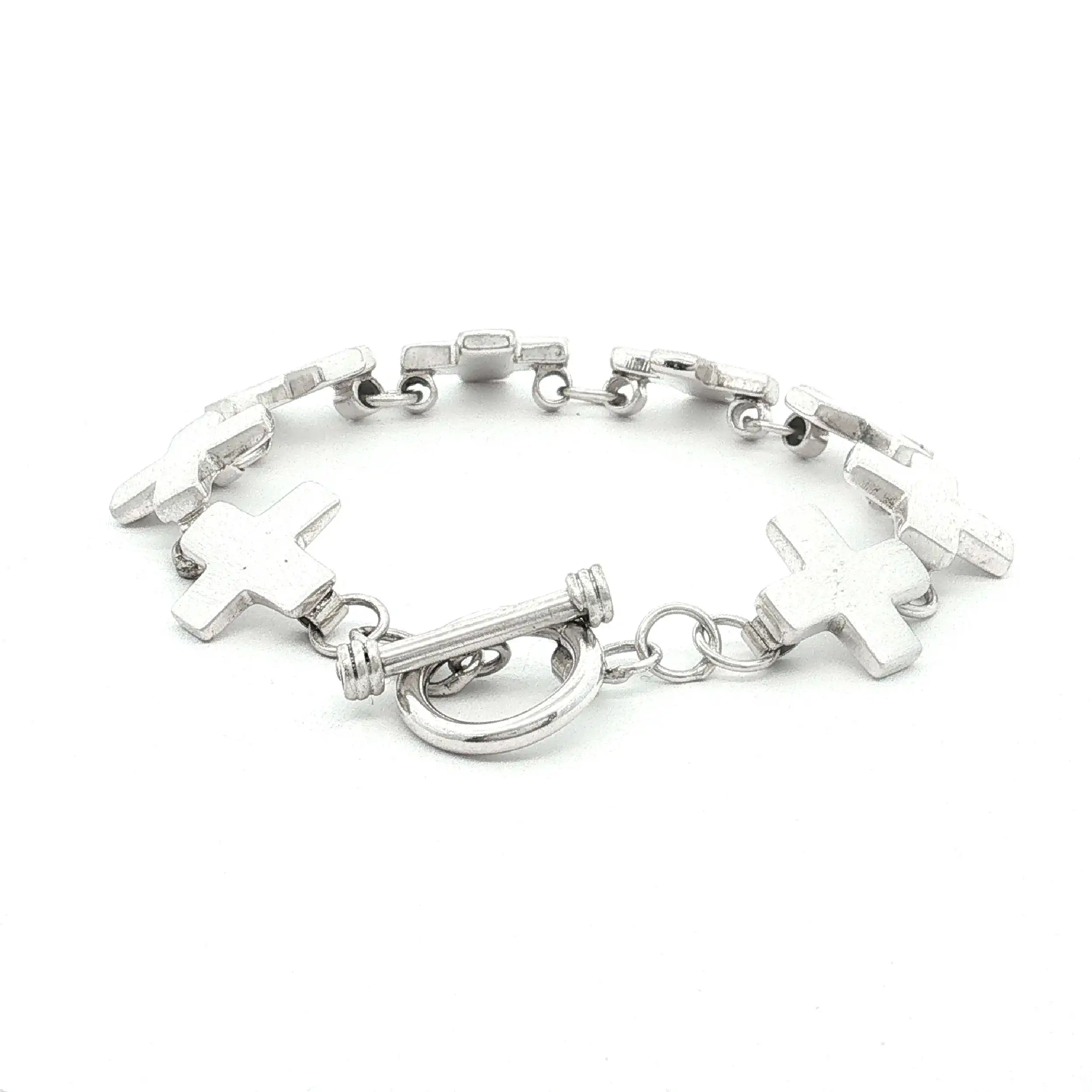Armband Silber mit Kreuzen