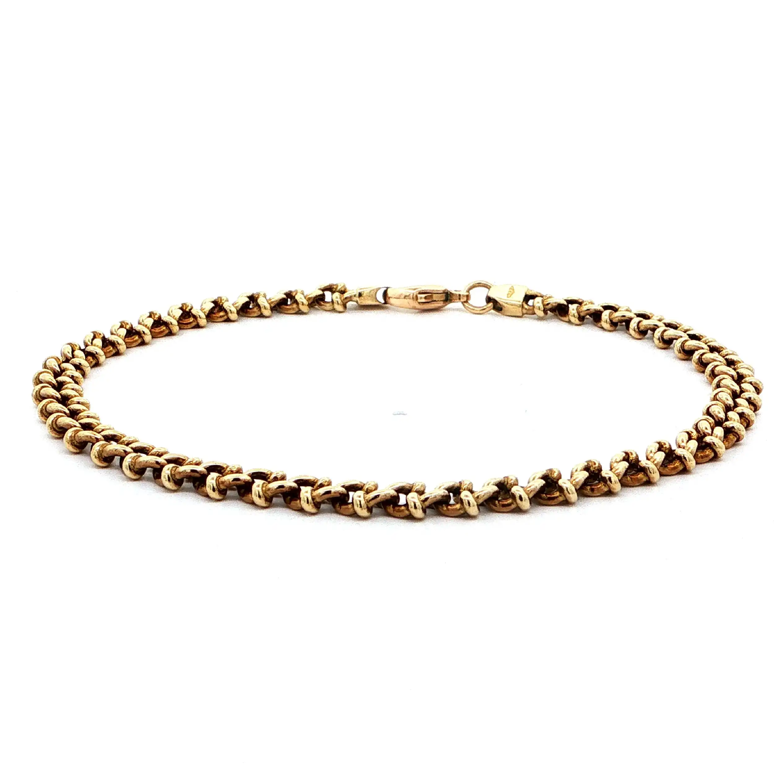 Panzerarmband Gelbgold