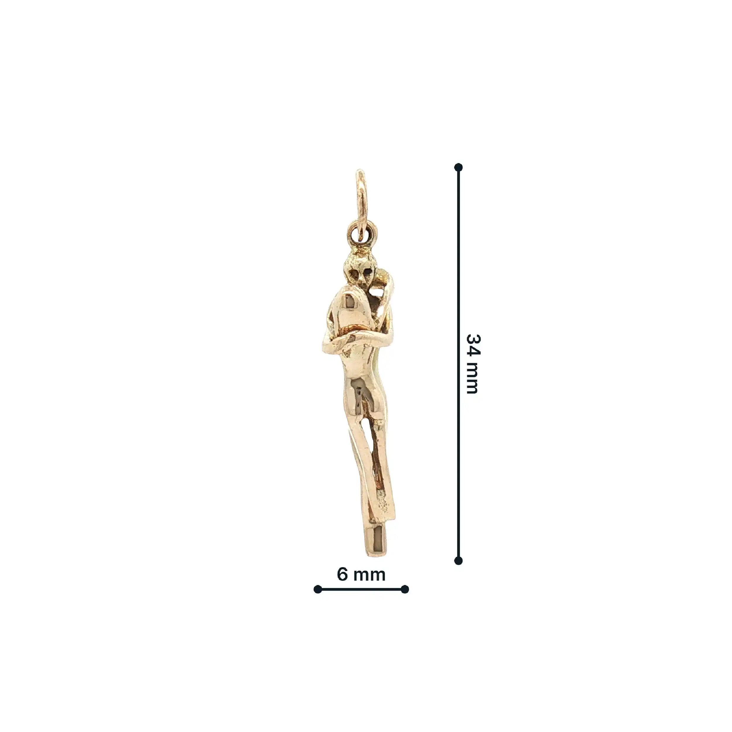 Anhänger Gelbgold
