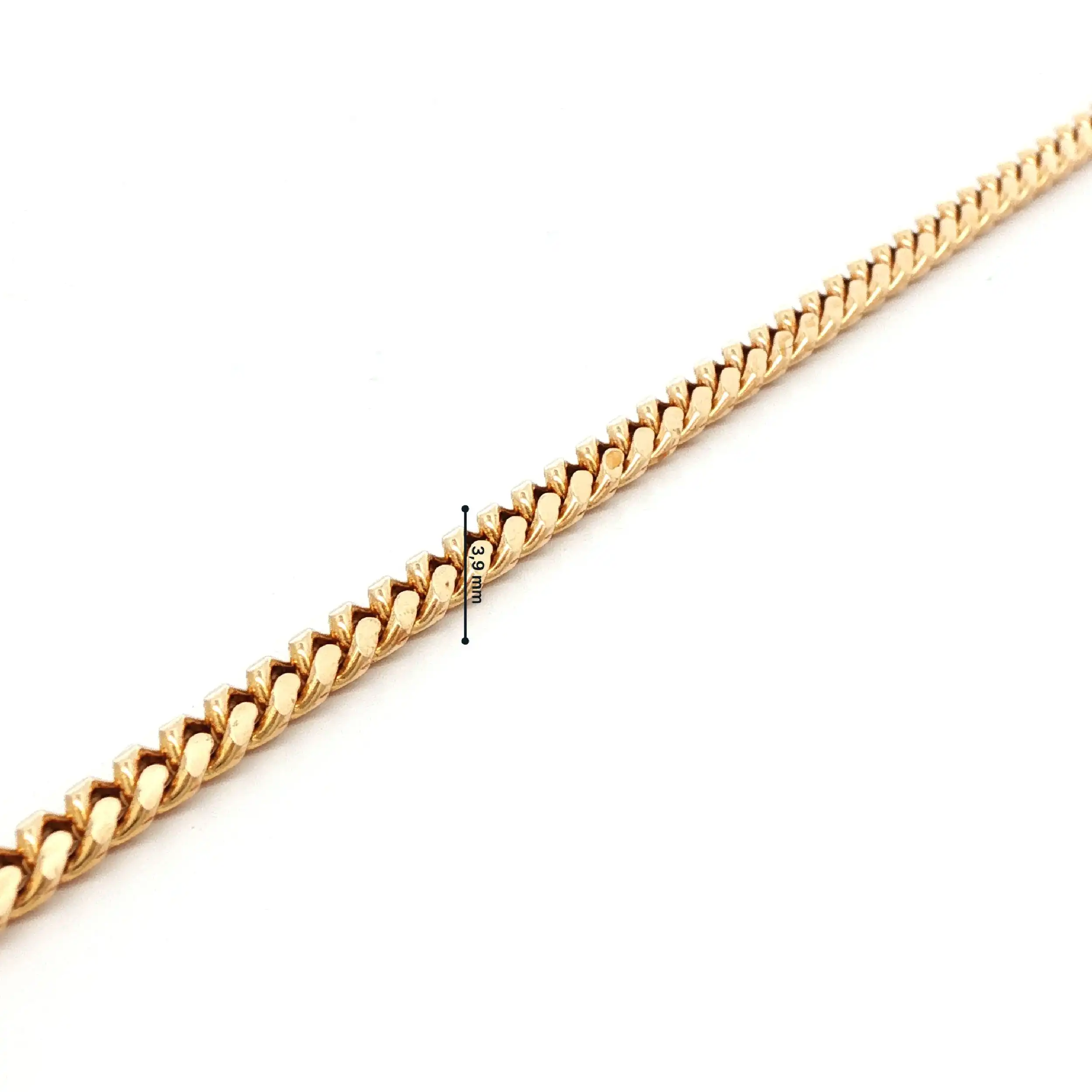 Panzerarmband Gelbgold
