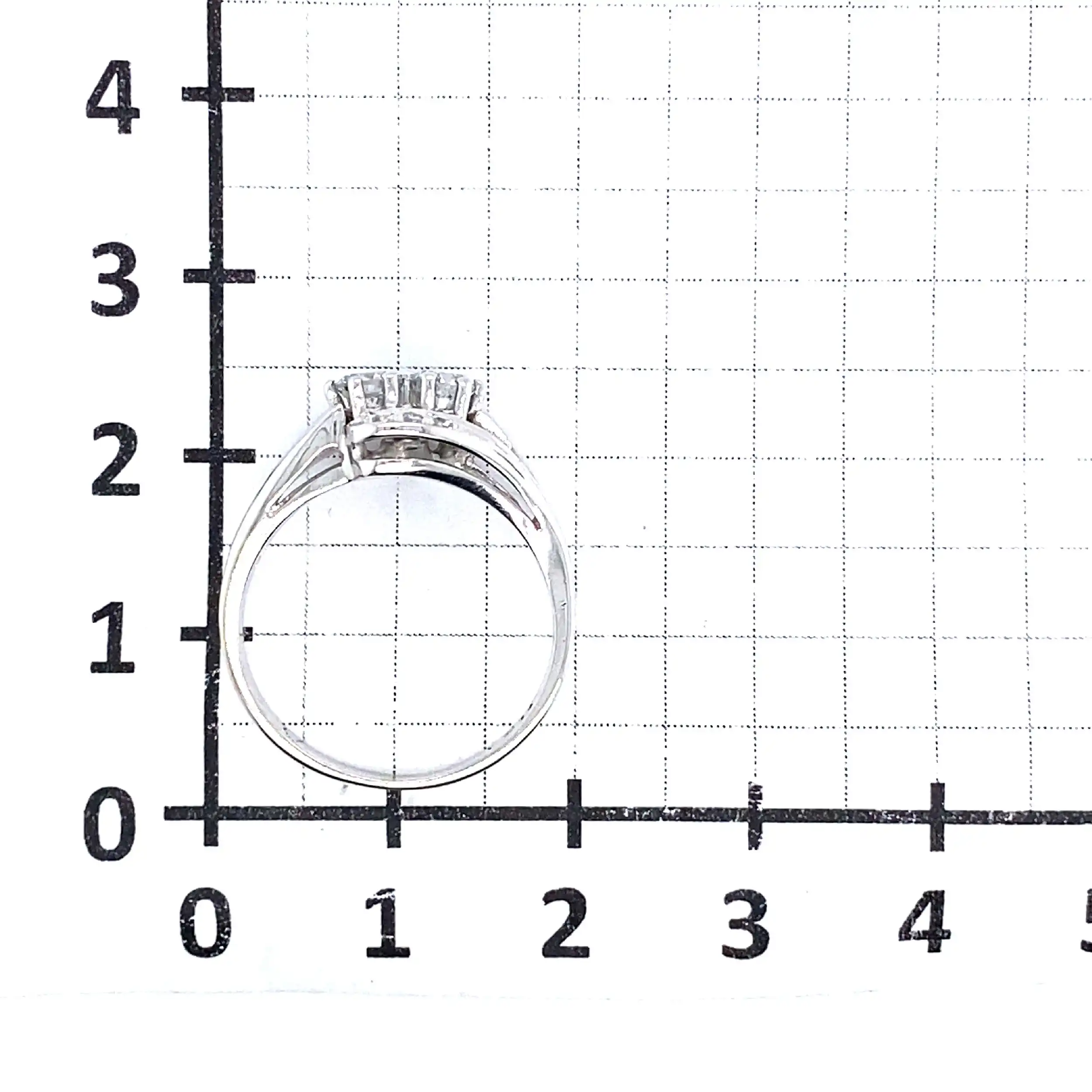 Ring Weißgold mit Brillanten und Diamanten Ring Weißgold mit Brillanten und Diamanten