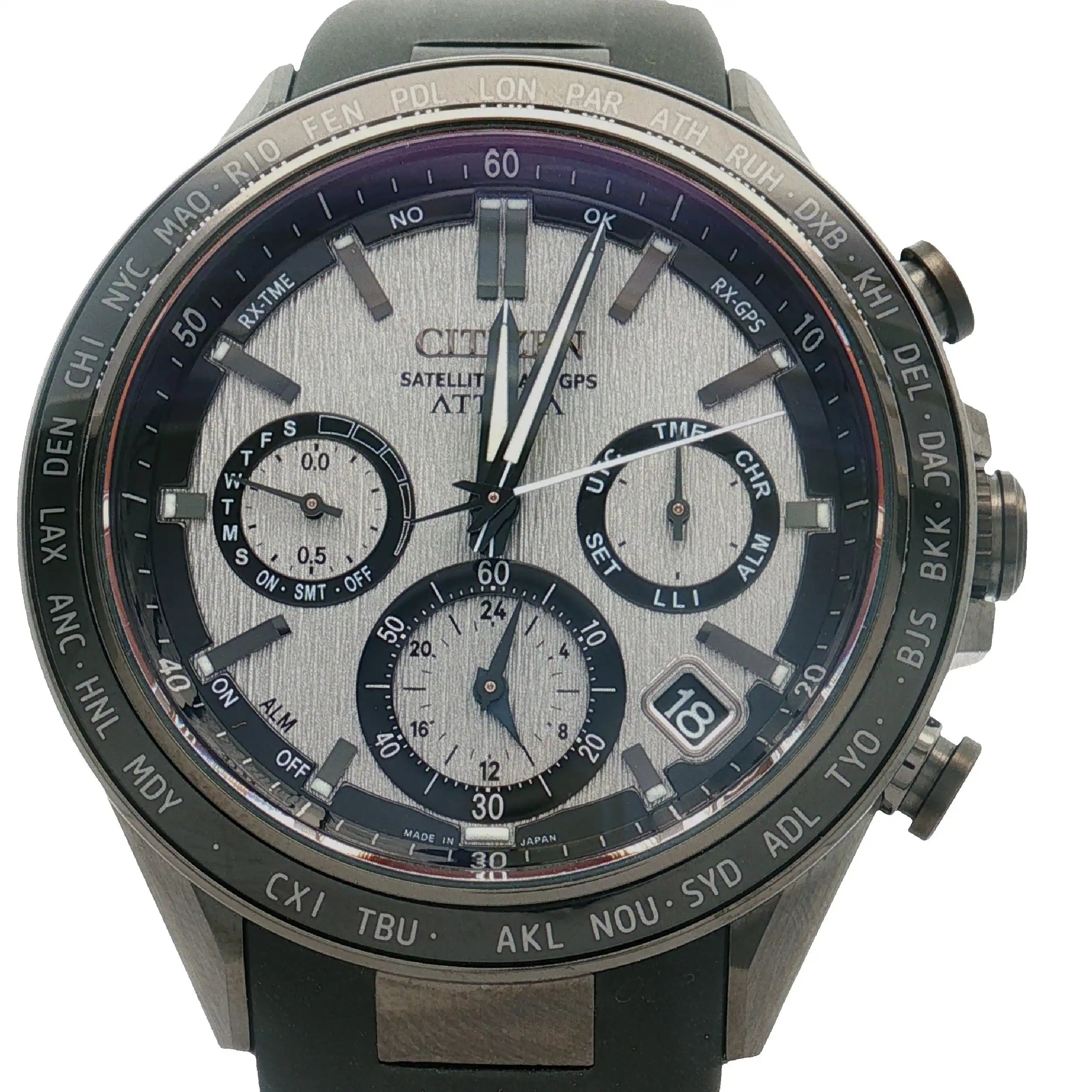 Herrenuhr Citizen Attesa Chrono Quarz F950.