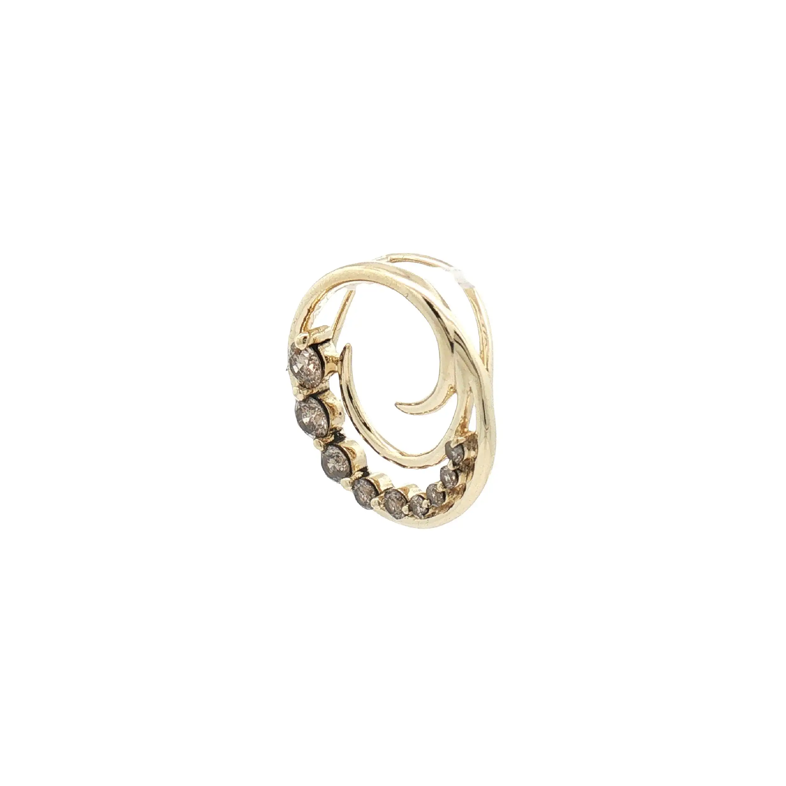 Anhänger Gelbgold mit Brillanten