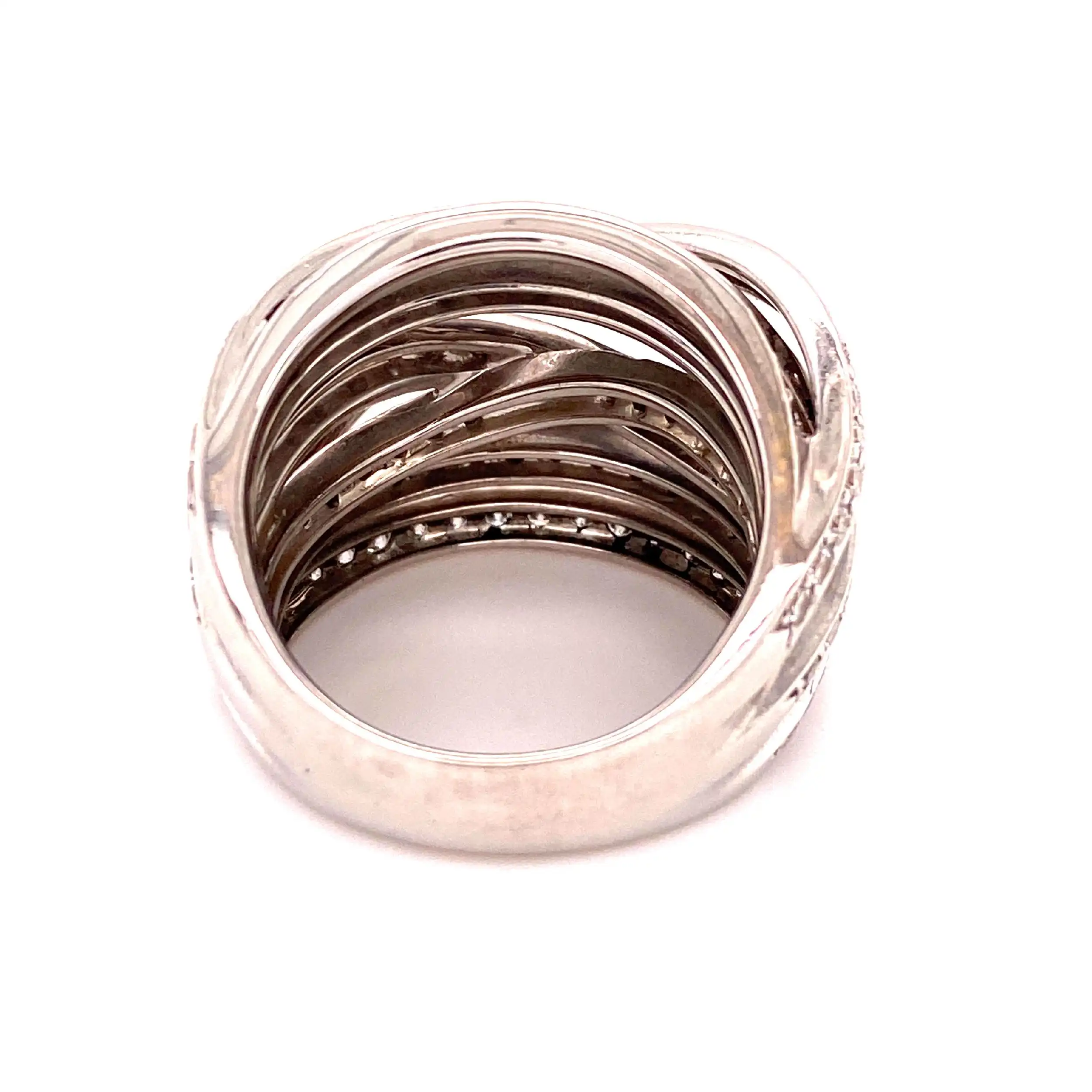 Ring Weißgold mit Brillanten Ring Weißgold mit Brillanten