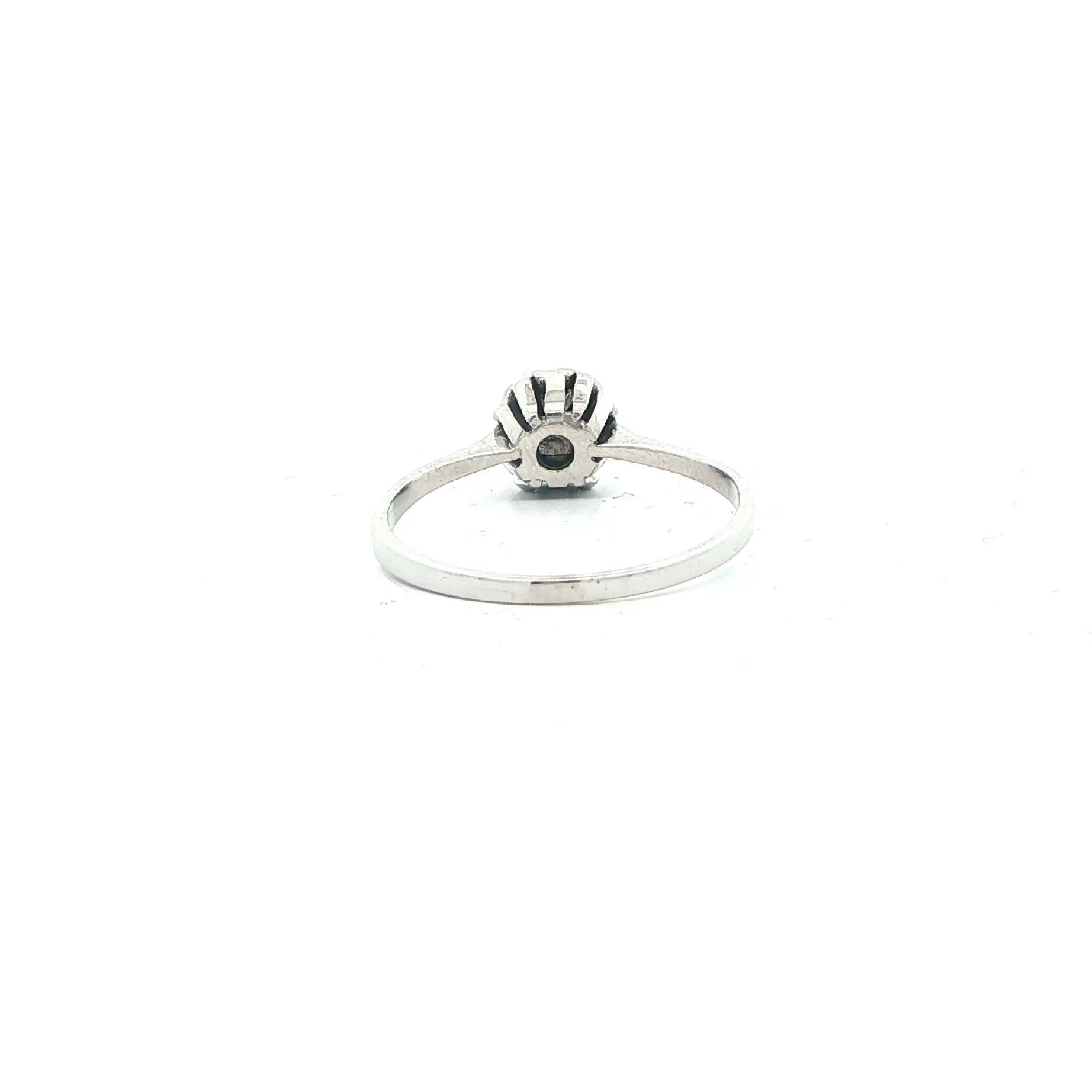 Ring Weißgold mit Brillant Solitär