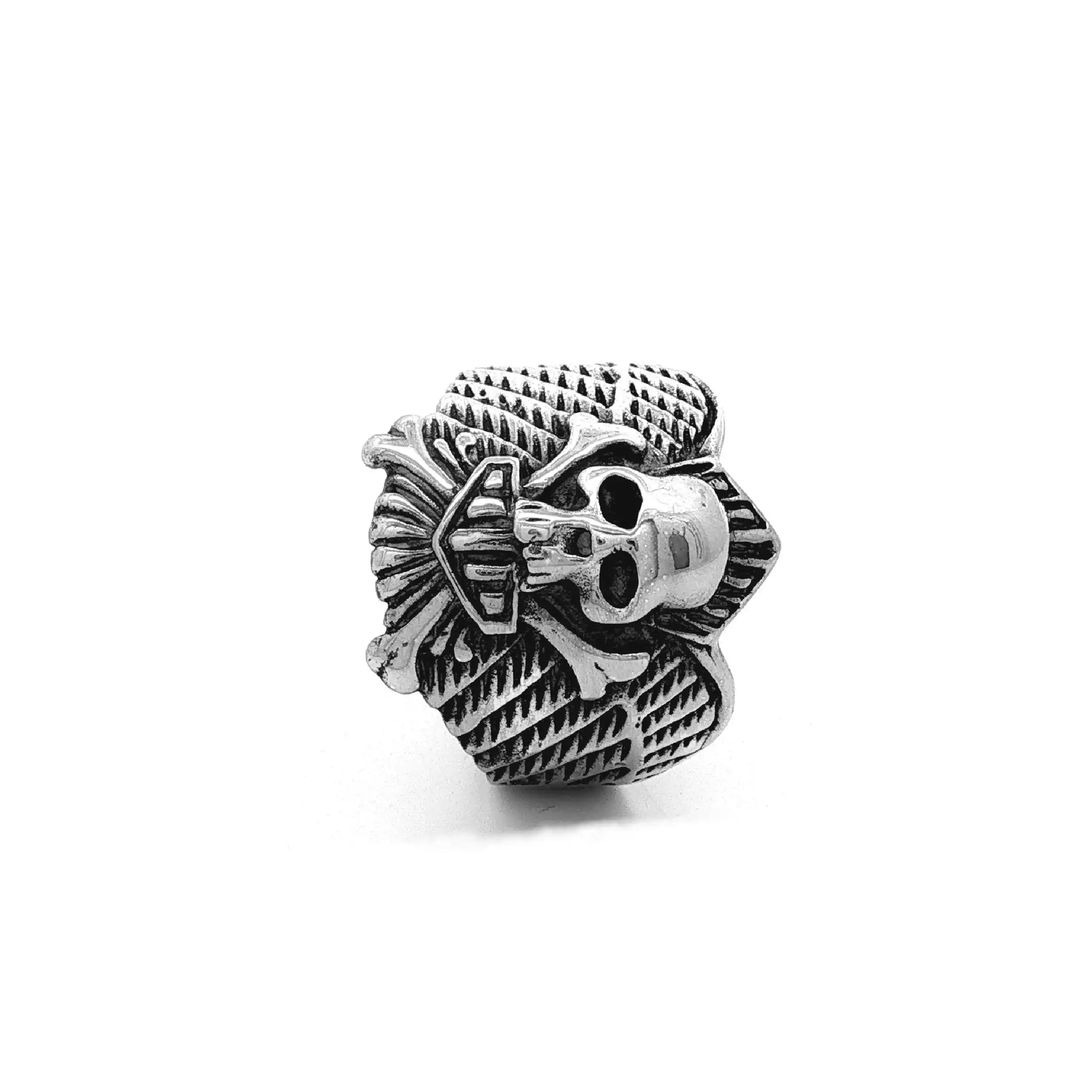 Ring Silber Totenkopf