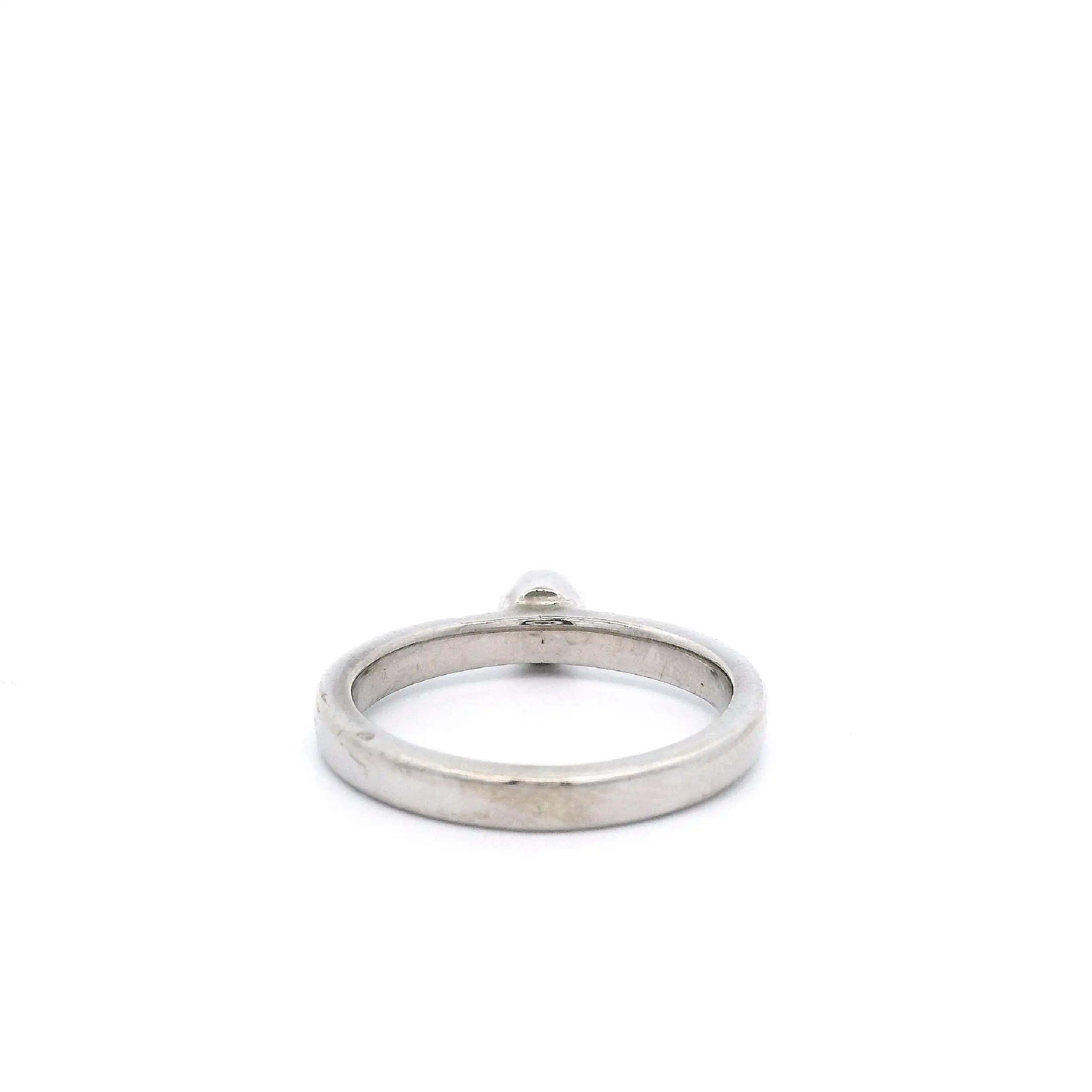 Ring Weißgold mit Brillant Ring Weißgold mit Brillant
