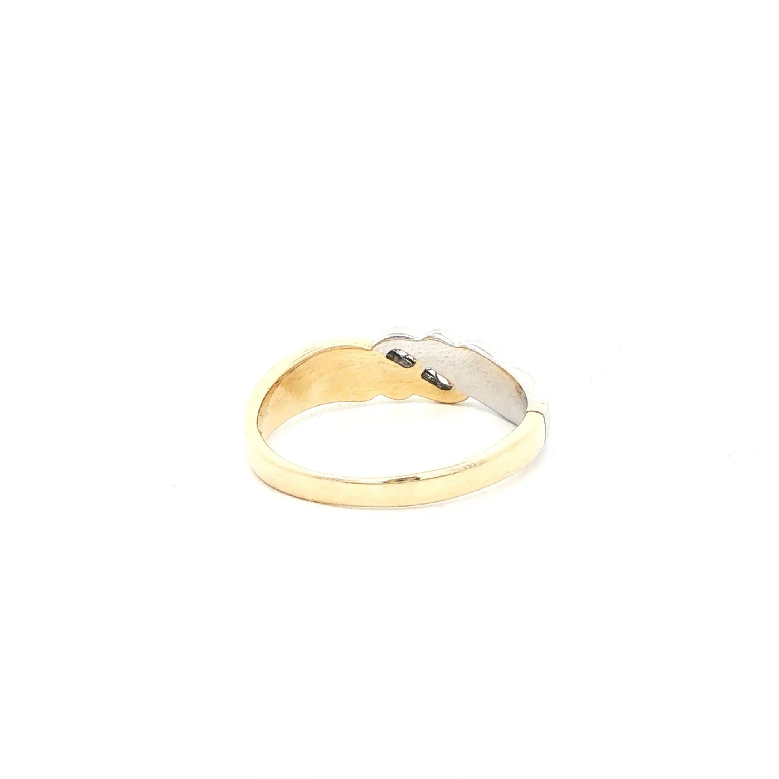 Ring Bicolor mit Brillanten Ring Bicolor mit Brillanten