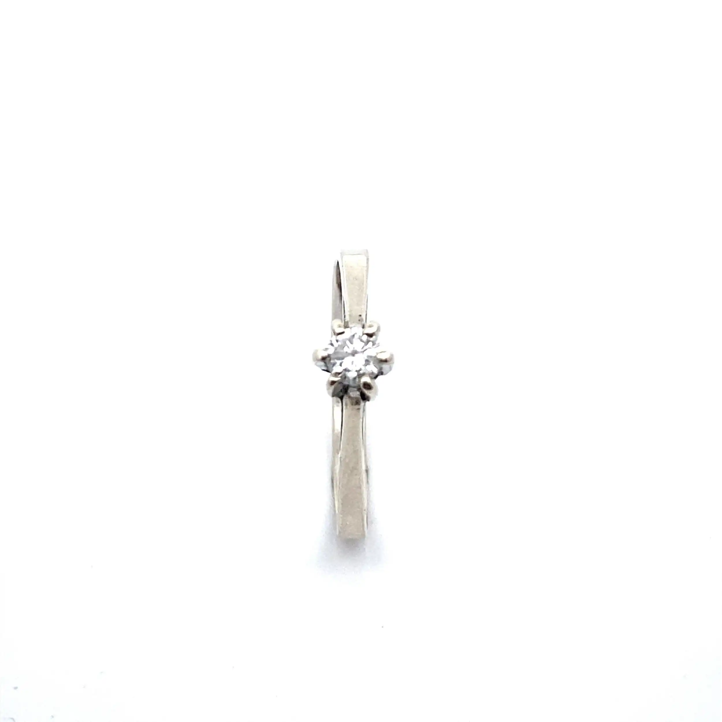 Ring Weißgold mit Brillant