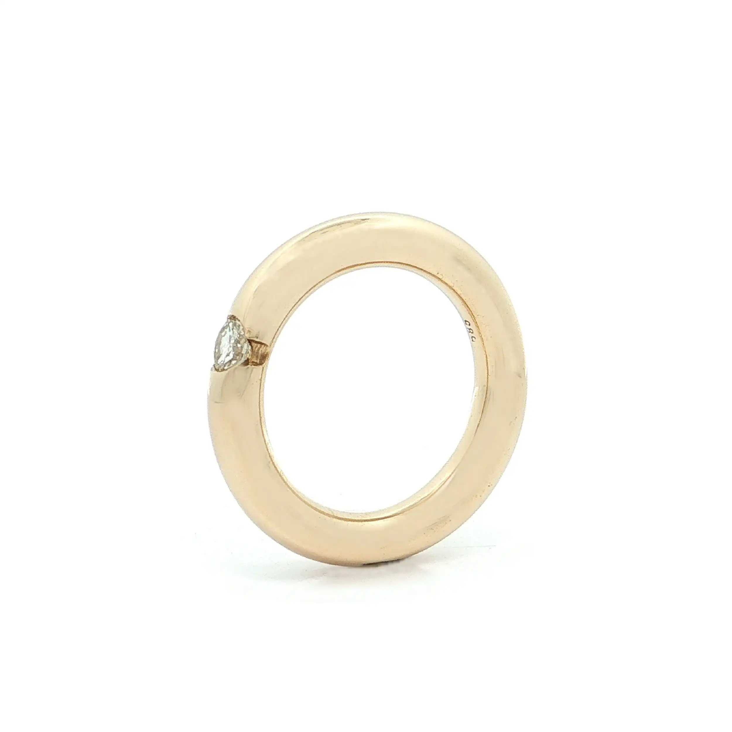 Ring Gelbgold mit Brillant Ring Gelbgold mit Brillant