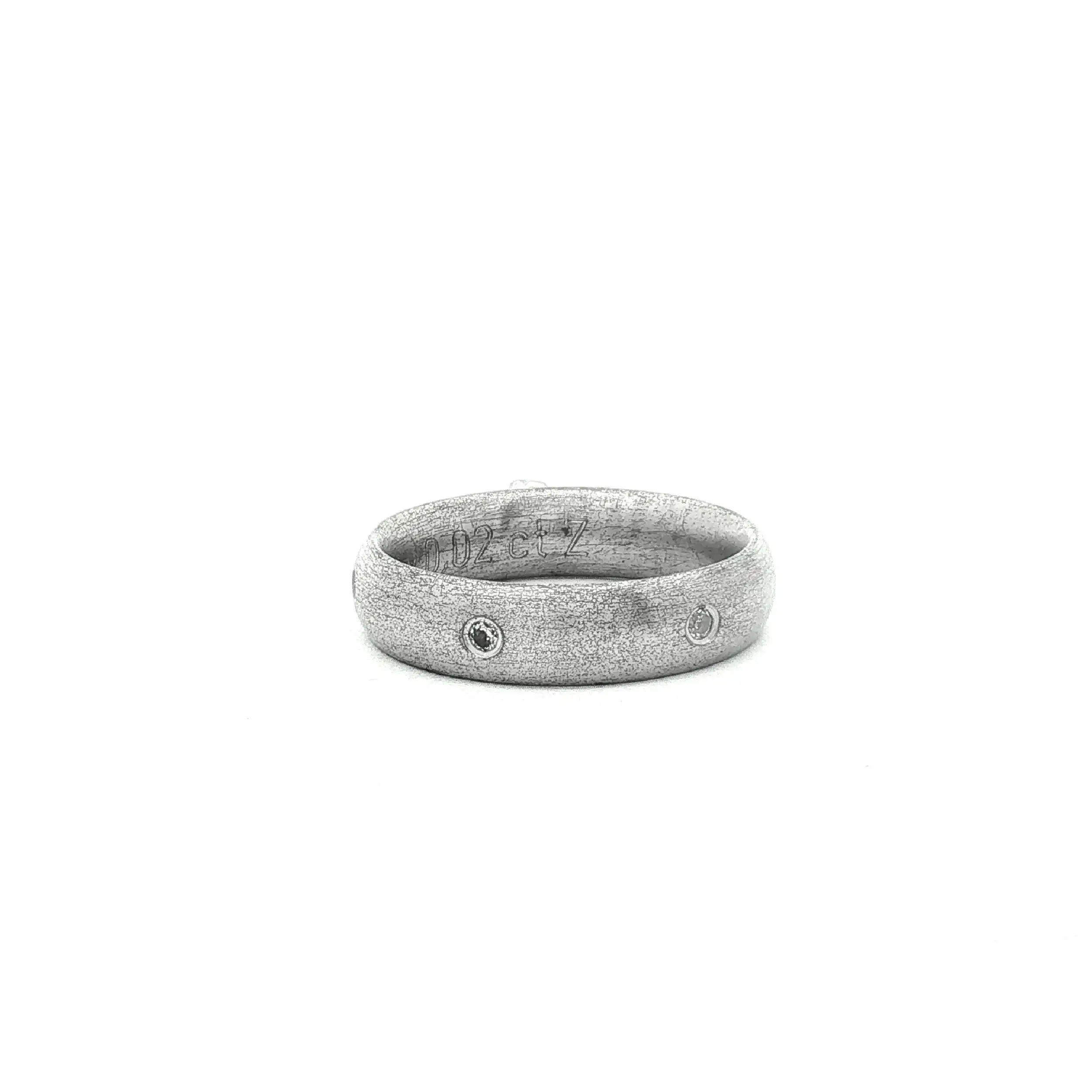 Musterring Silber Niessing mit Zirkonia Musterring Silber Niessing mit Zirkonia