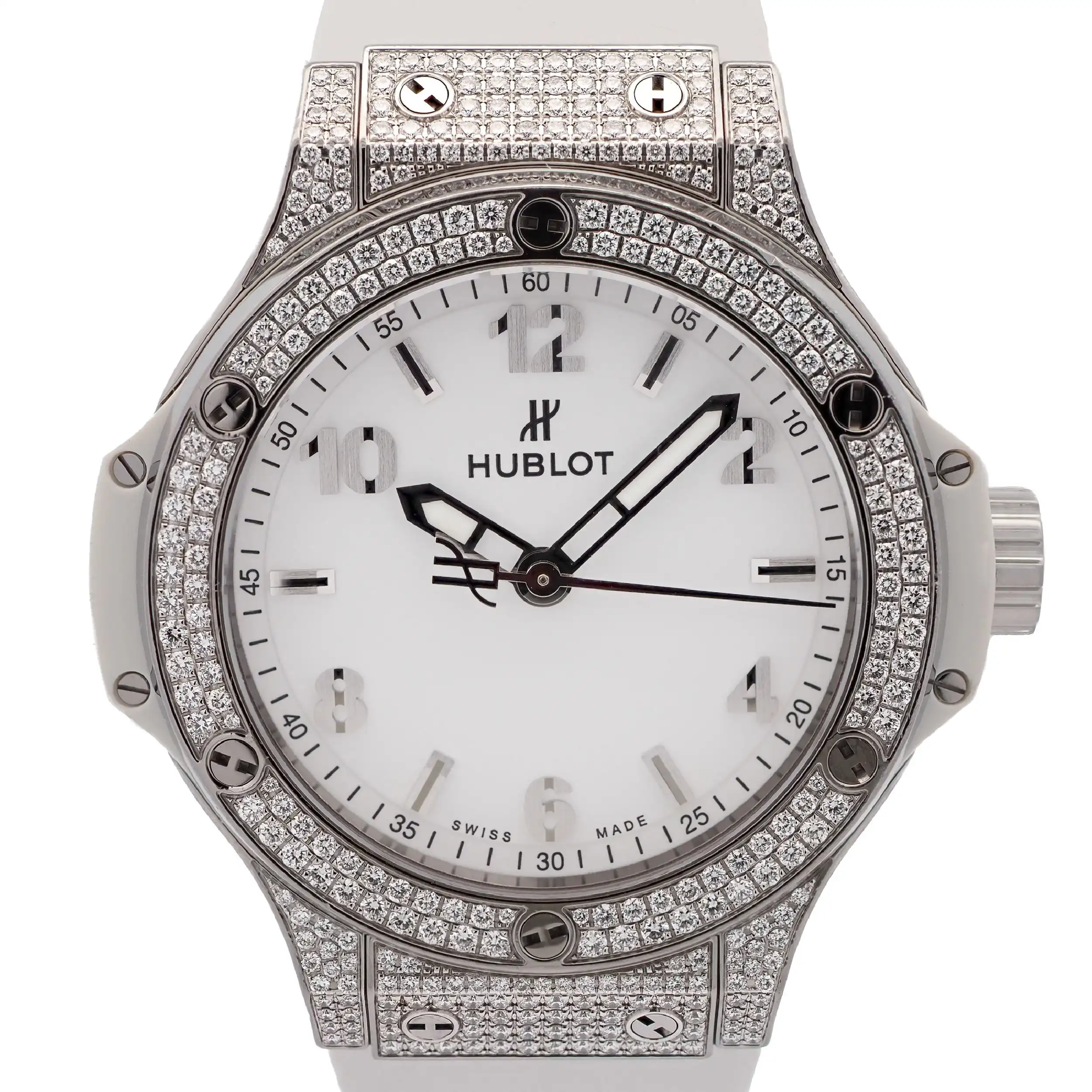 Damenuhr Hublot Big Bang Diamond 38mm Quarz 361.SE.2010.RW.1704 Damenuhr Hublot Big Bang Diamond 38mm Quarz 361.SE.2010.RW.1704