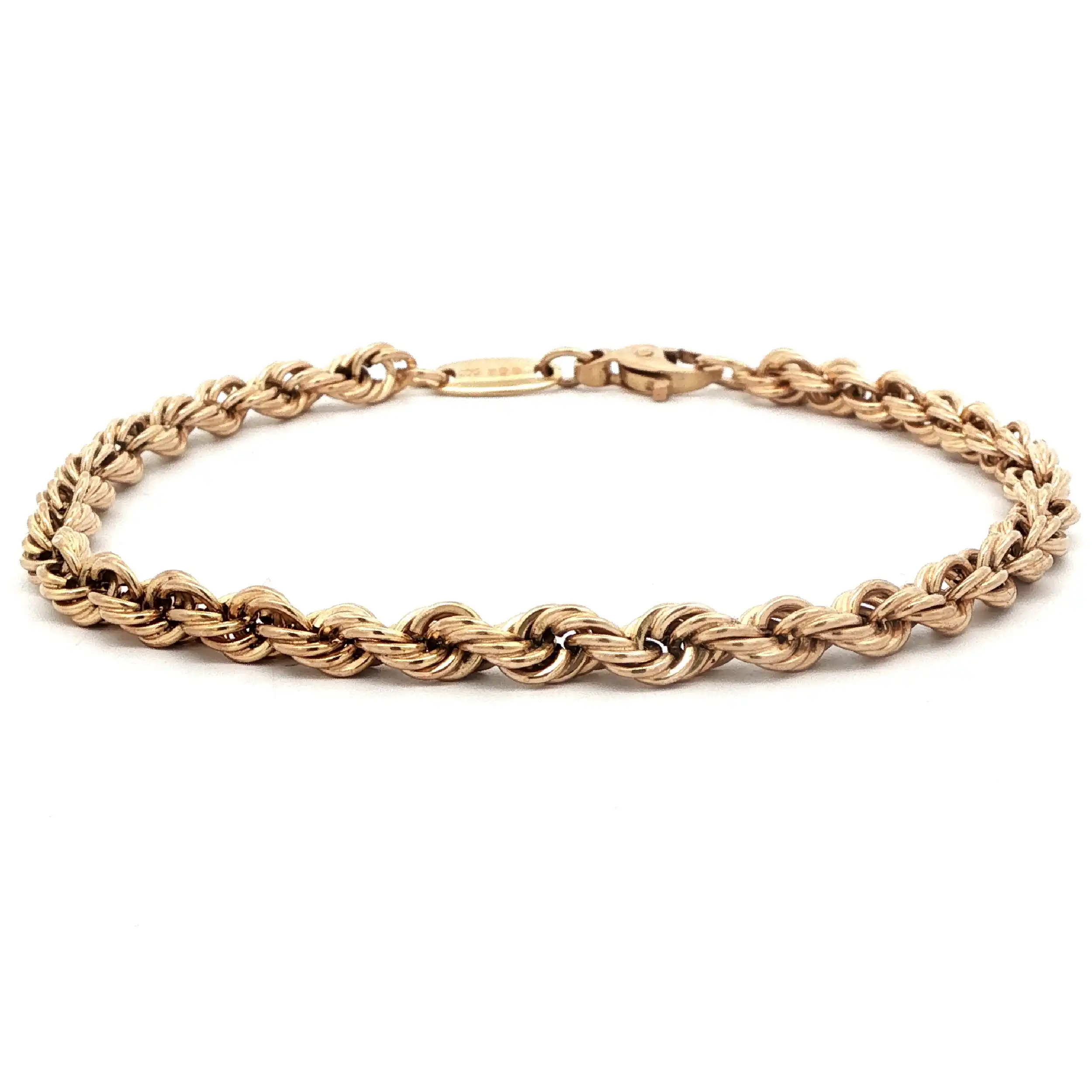 Kordelarmband Gelbgold