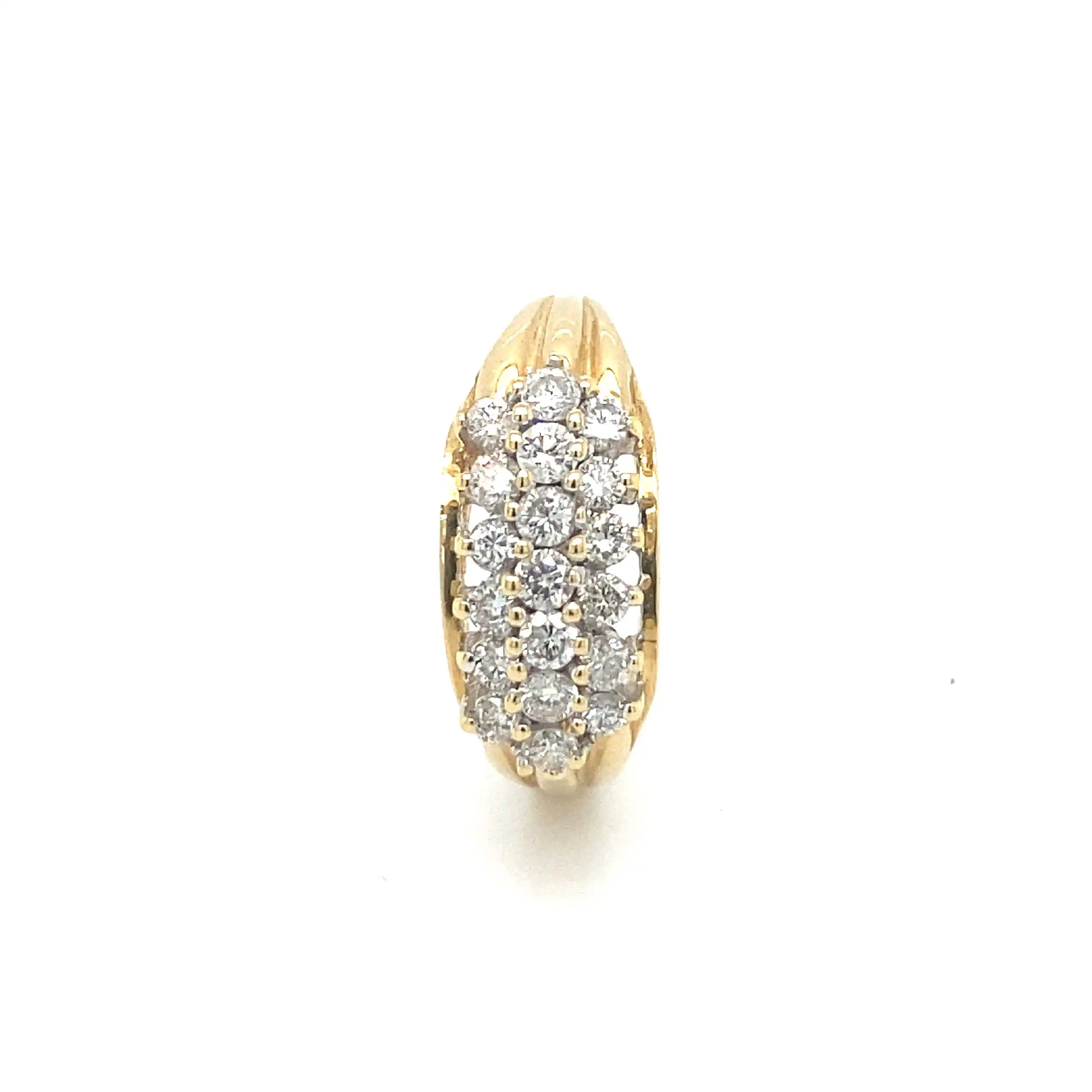 Ring Gelbgold mit Brillanten