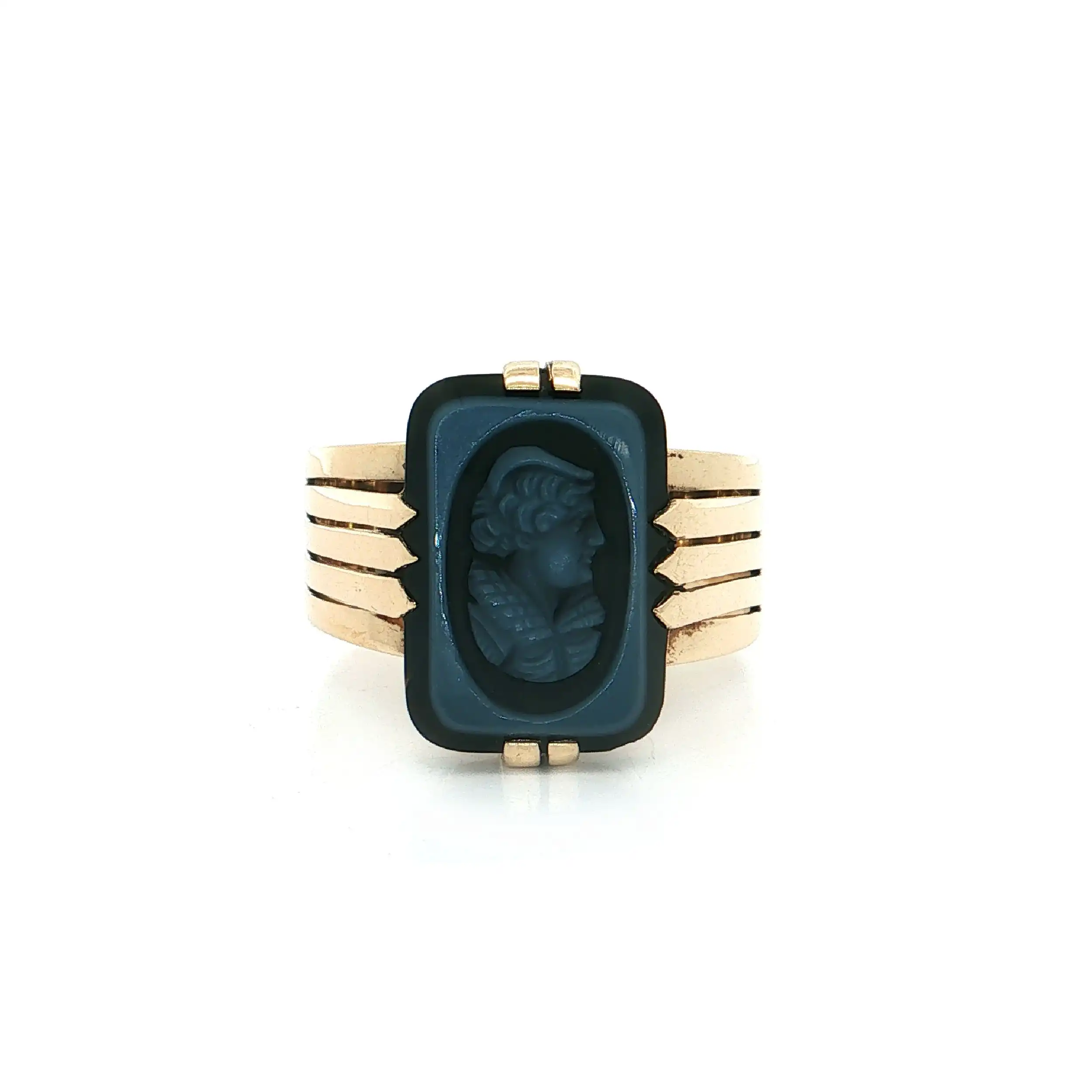 Ring Gelbgold mit Gemme Ring Gelbgold mit Gemme