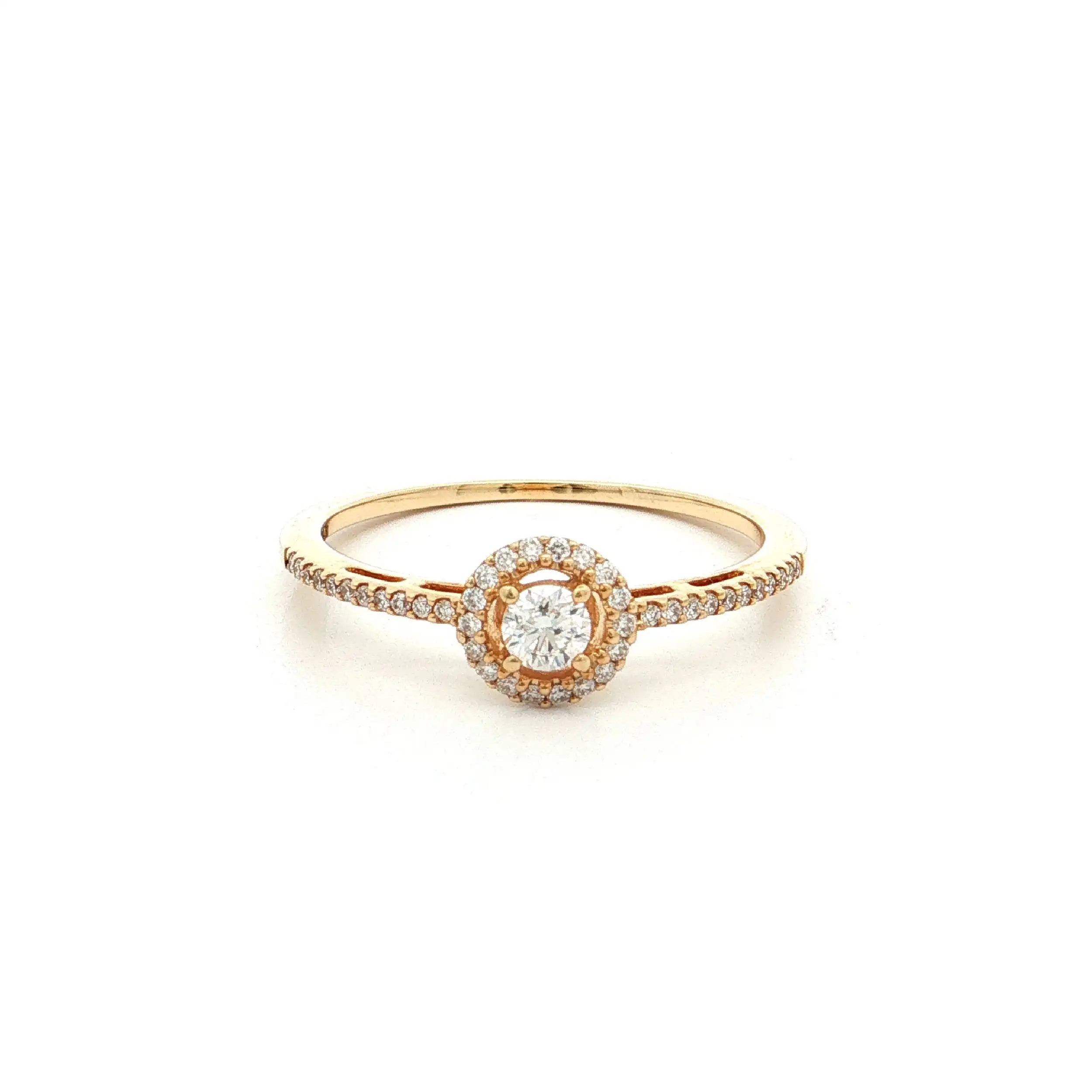 Ring Gelbgold mit Brillanten Ring Gelbgold mit Brillanten