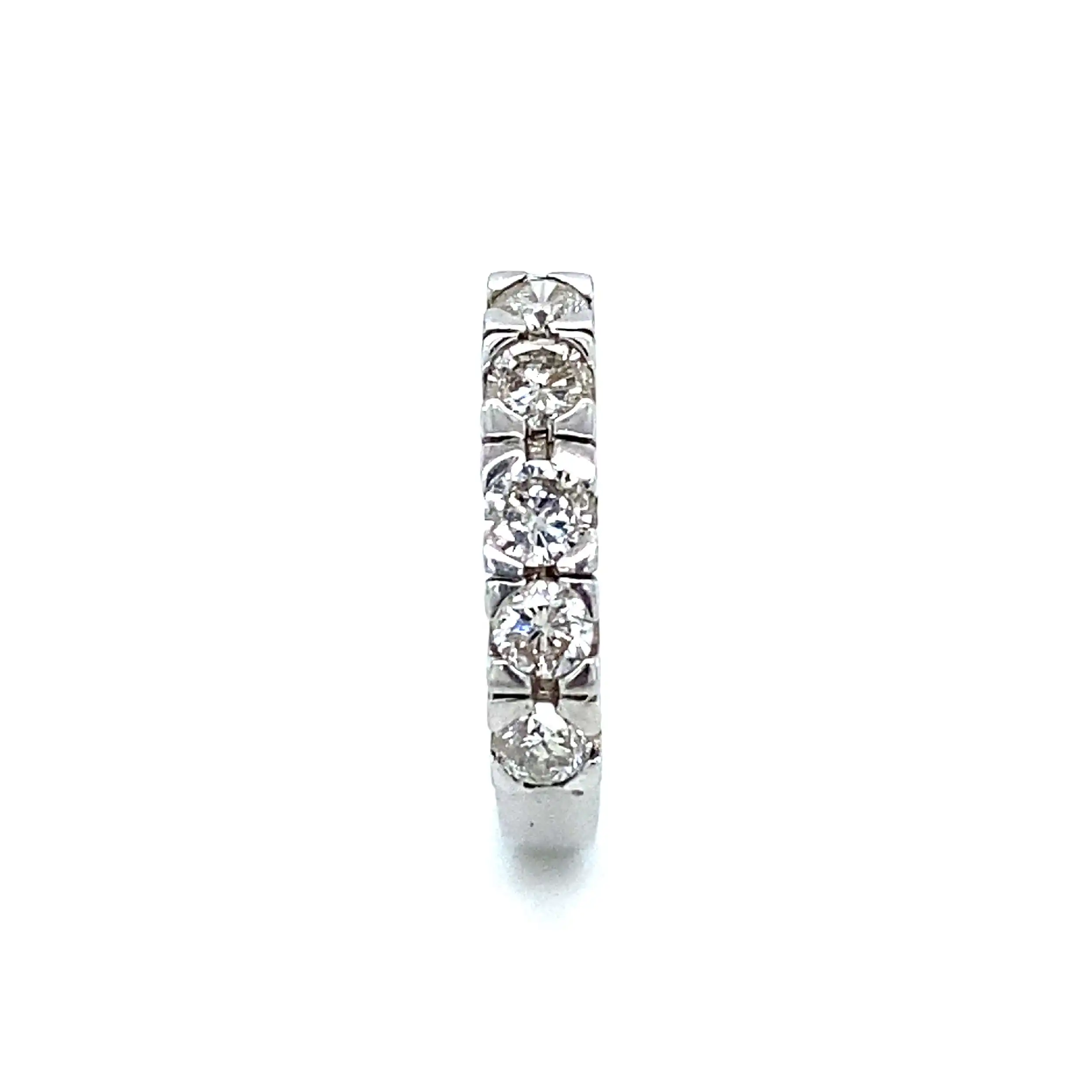 Ring Weißgold mit Brillanten, graviert mit 0,75ct Ring Weißgold mit Brillanten, graviert mit 0,75ct