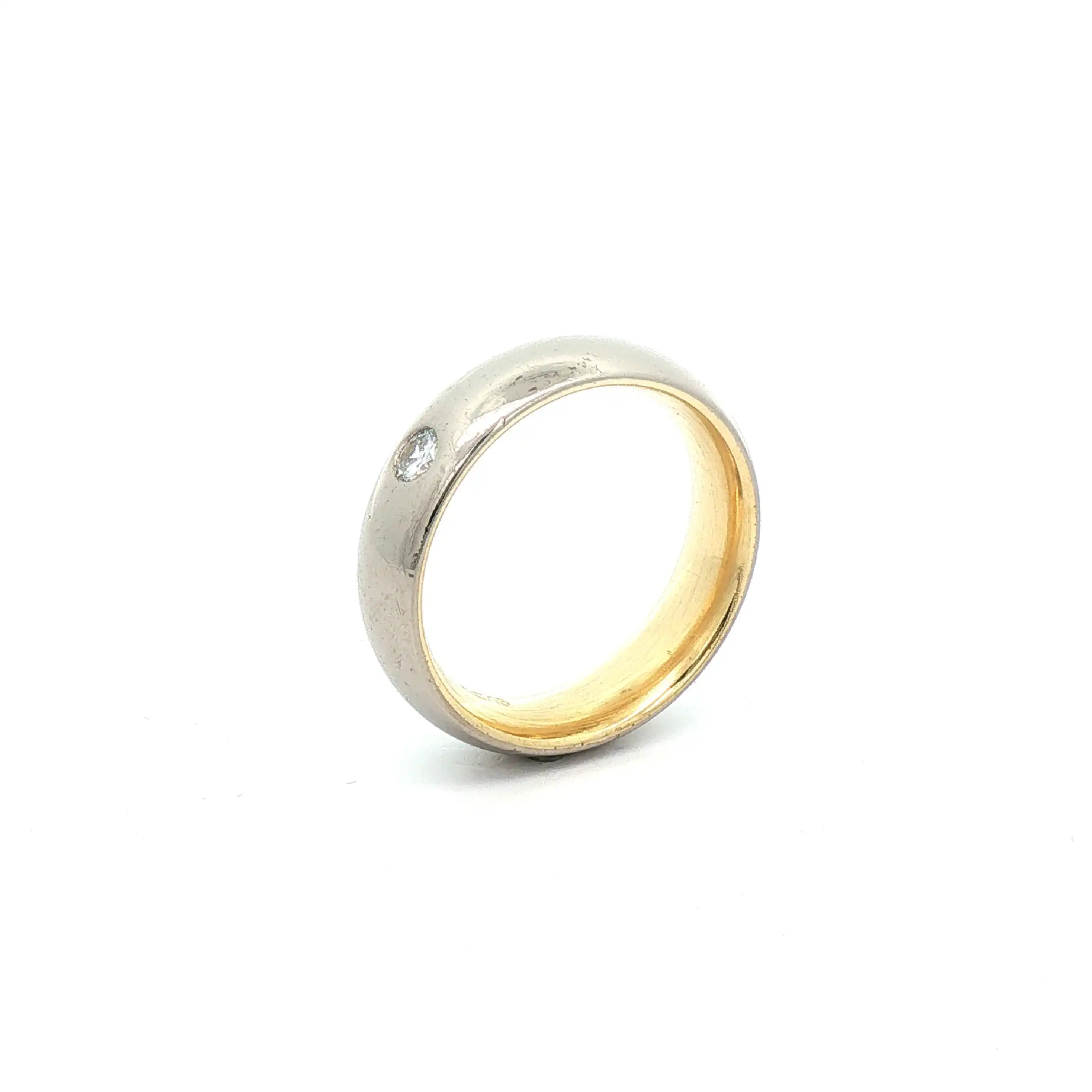 Ring Bicolor mit Brillanten