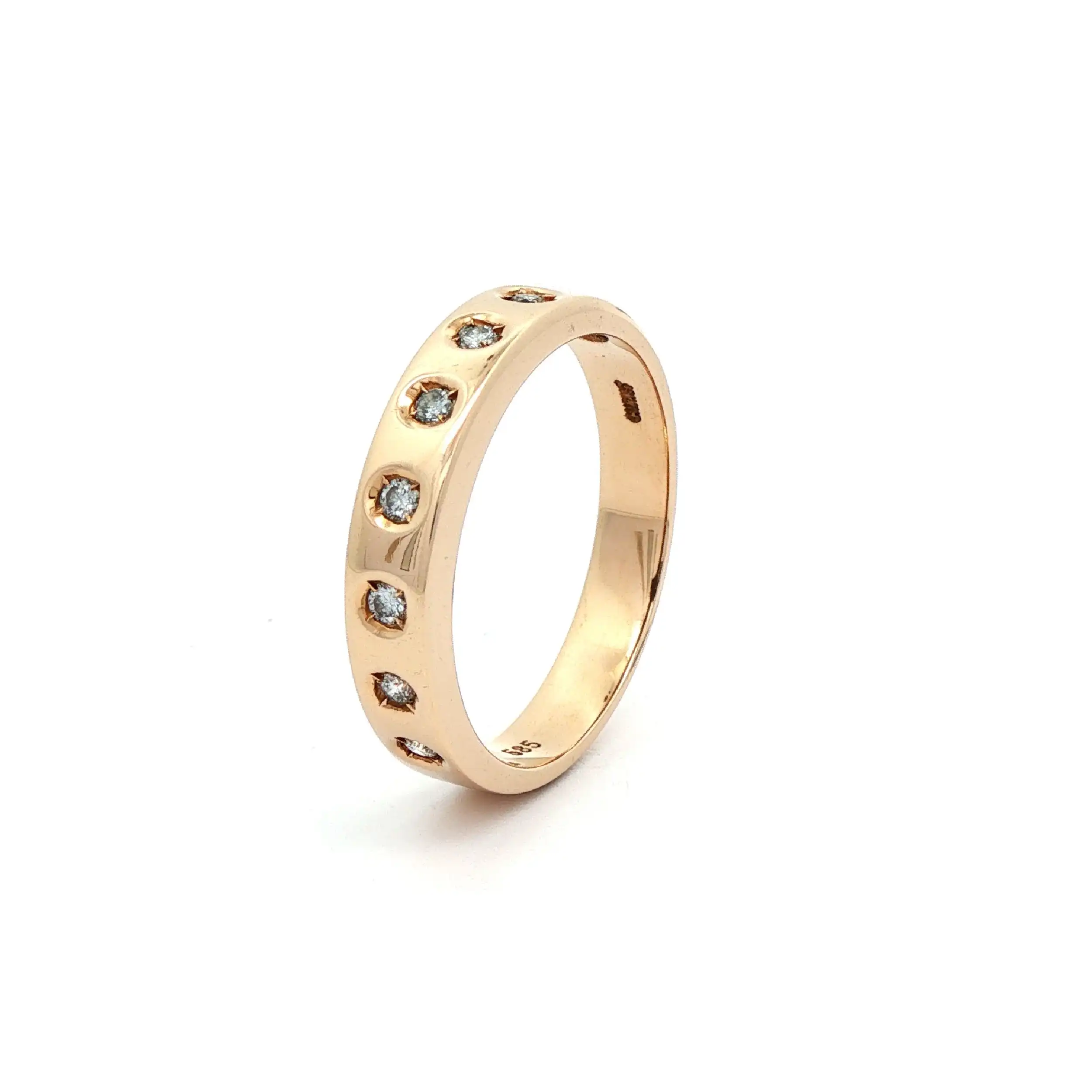 Ring Gelbgold mit Brillanten von Christ Ring Gelbgold mit Brillanten von Christ